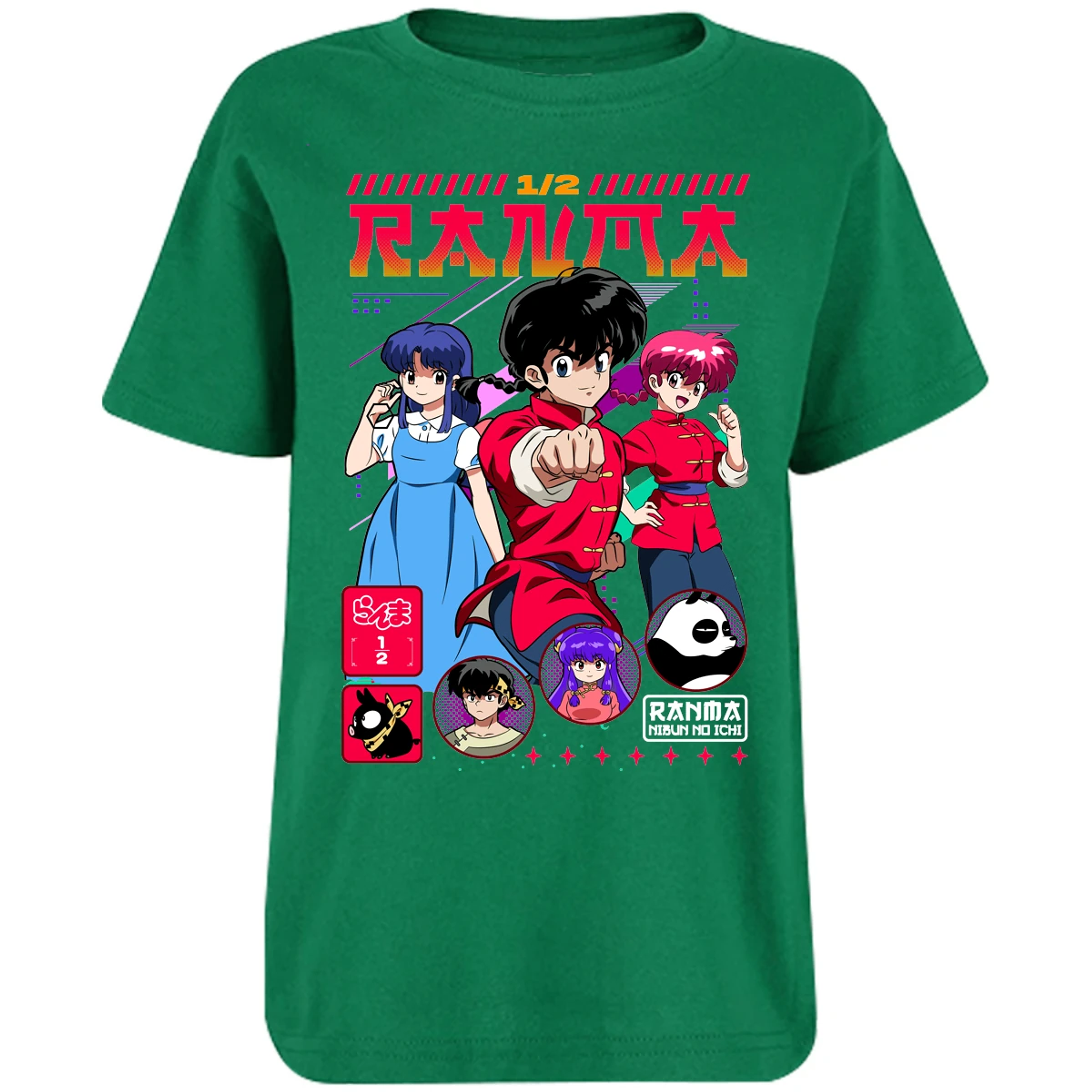 Playera Dandadan Ranma para Niño 1