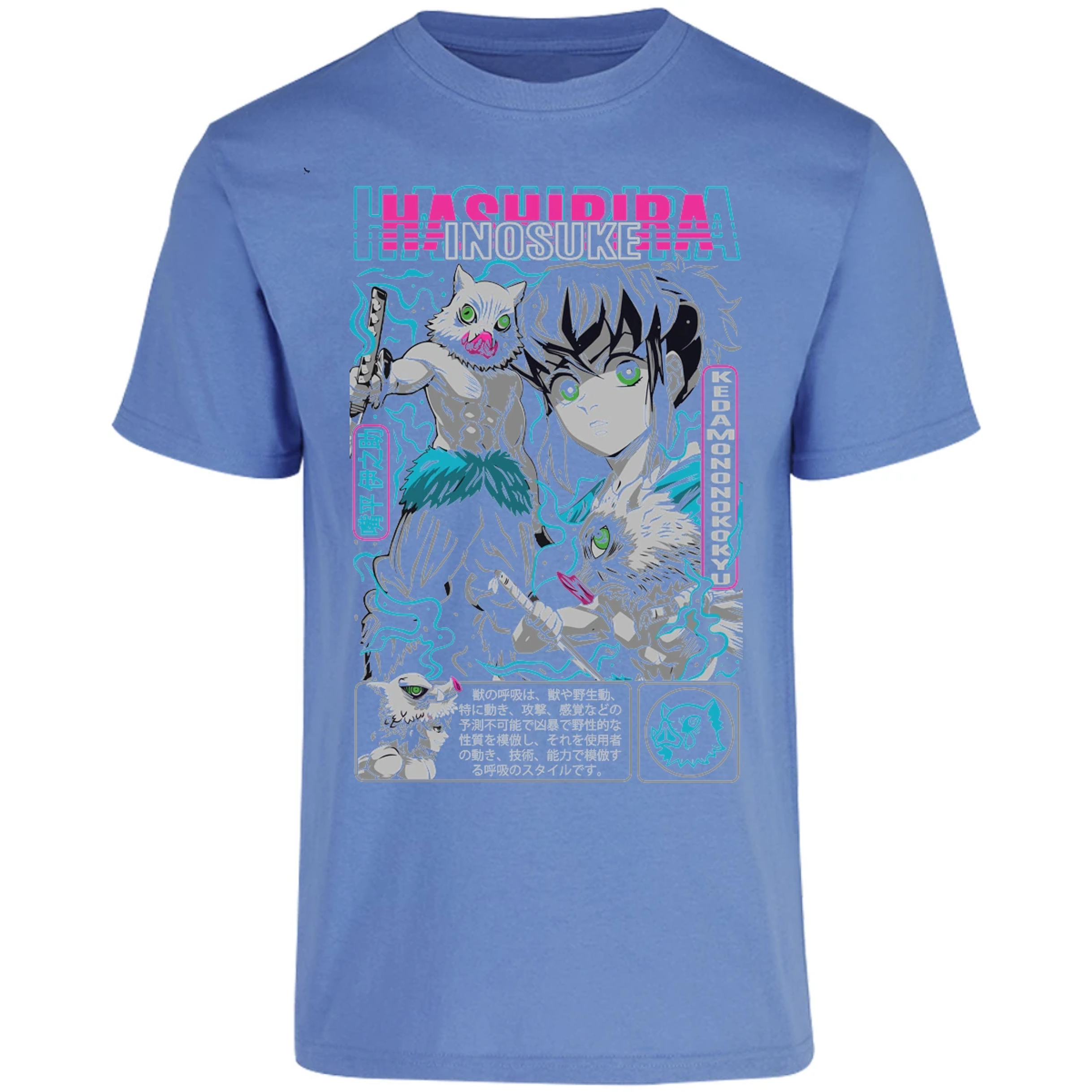 Playera Demon Slayer Inosuke para Adulto 24