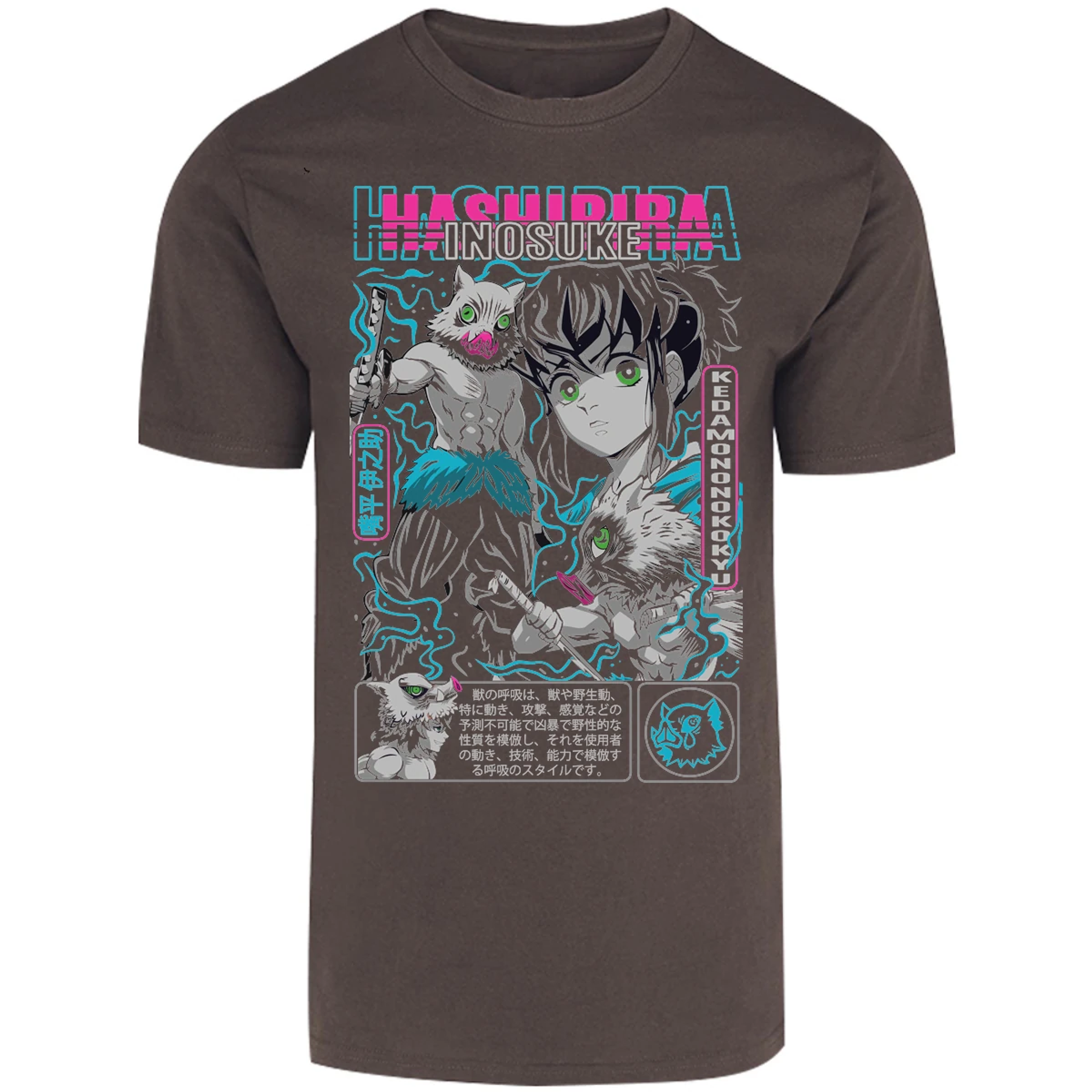 Playera Demon Slayer Inosuke para Adulto 3