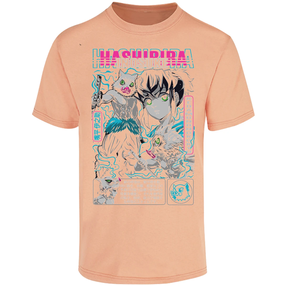 Playera Demon Slayer Inosuke para Adulto 28