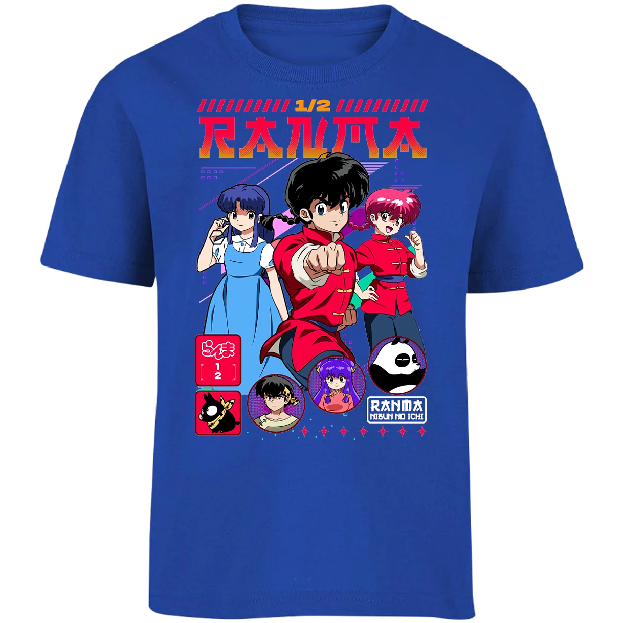 Playera Dandadan Ranma para Niño 10