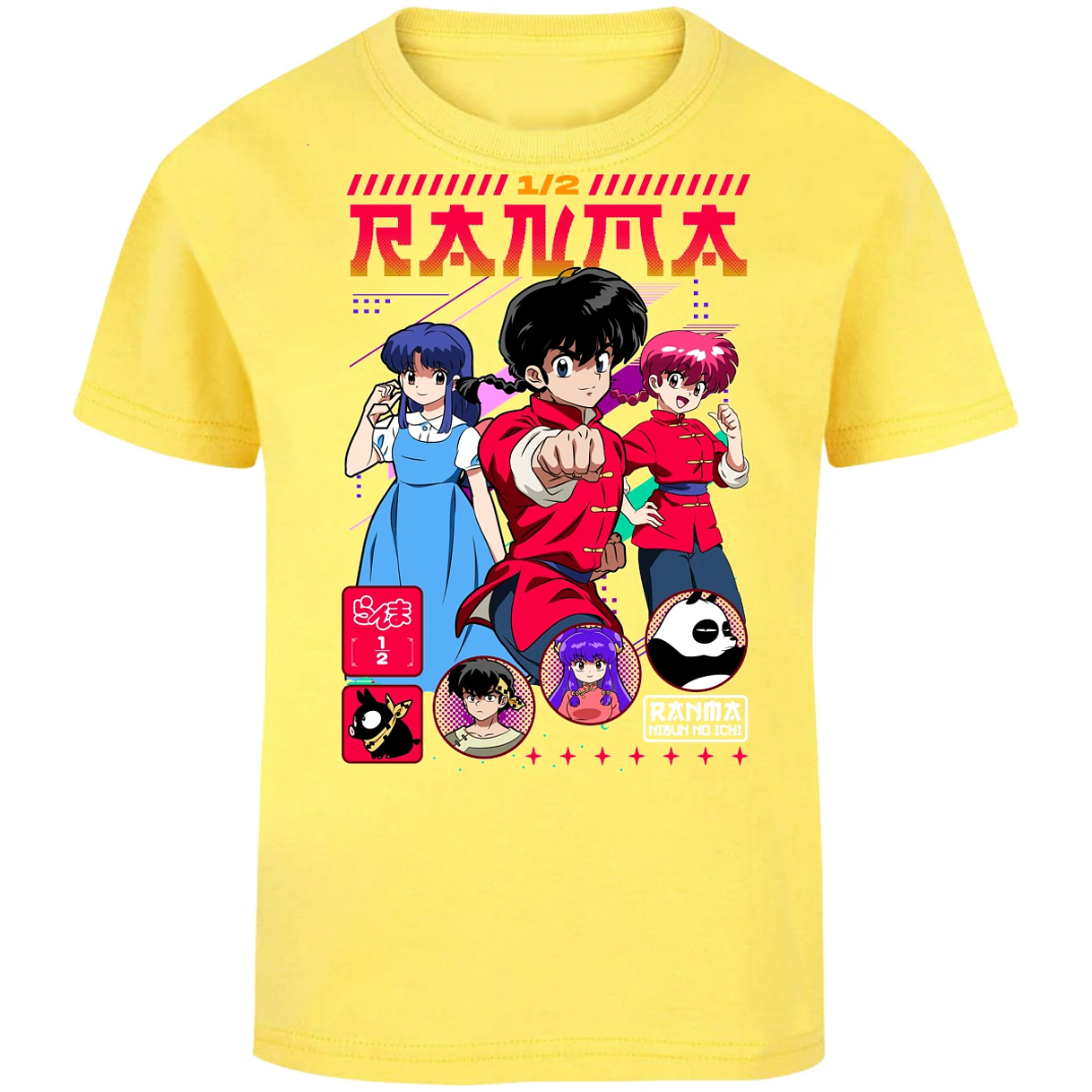Playera Dandadan Ranma para Niño 12