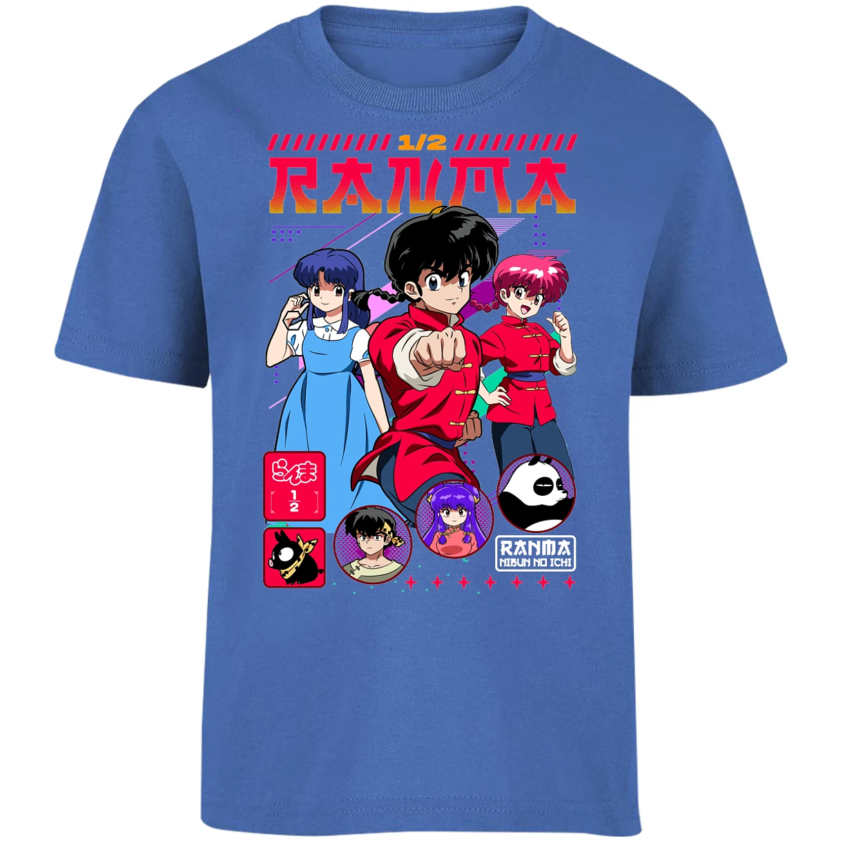 Playera Dandadan Ranma para Niño 16