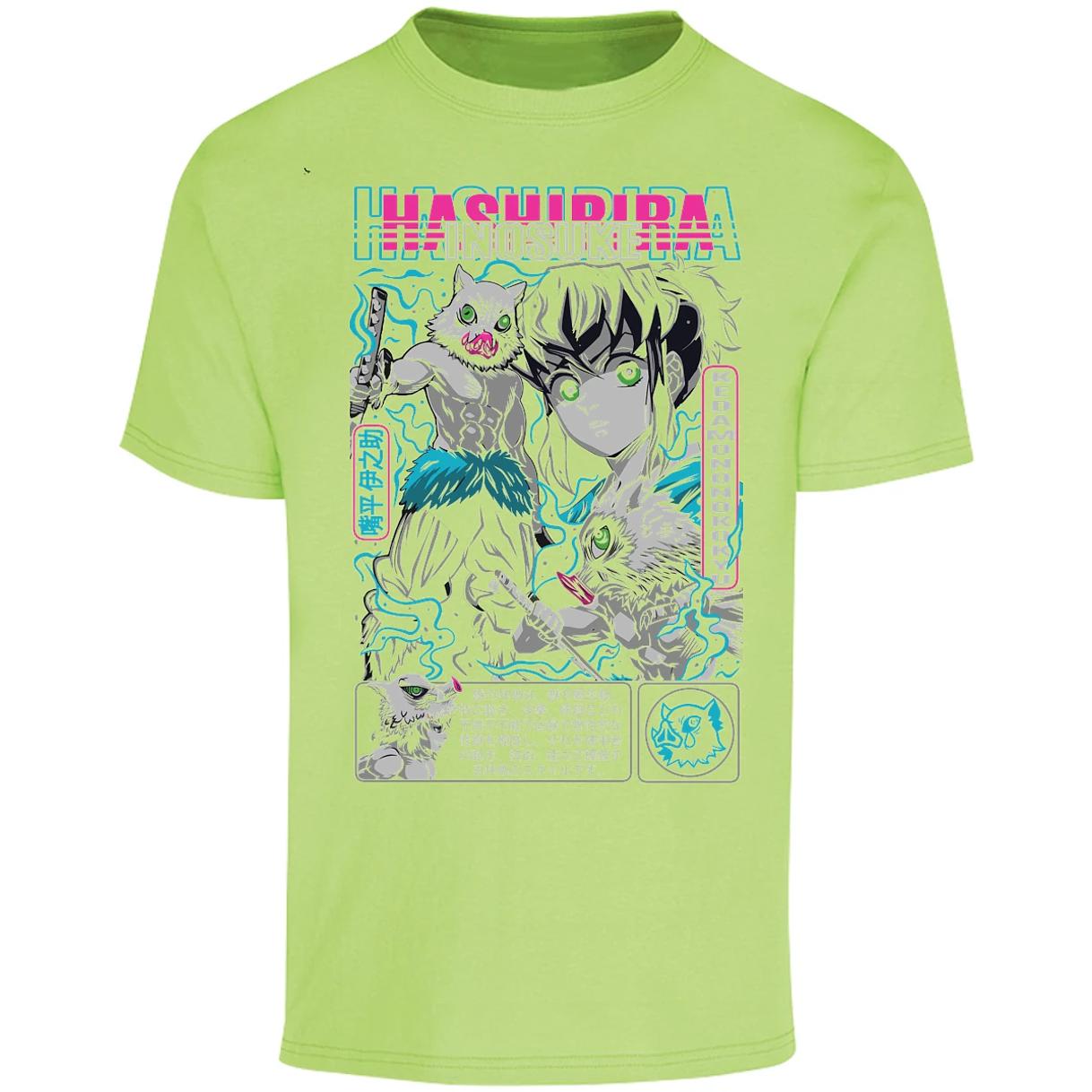 Playera Demon Slayer Inosuke para Adulto 15