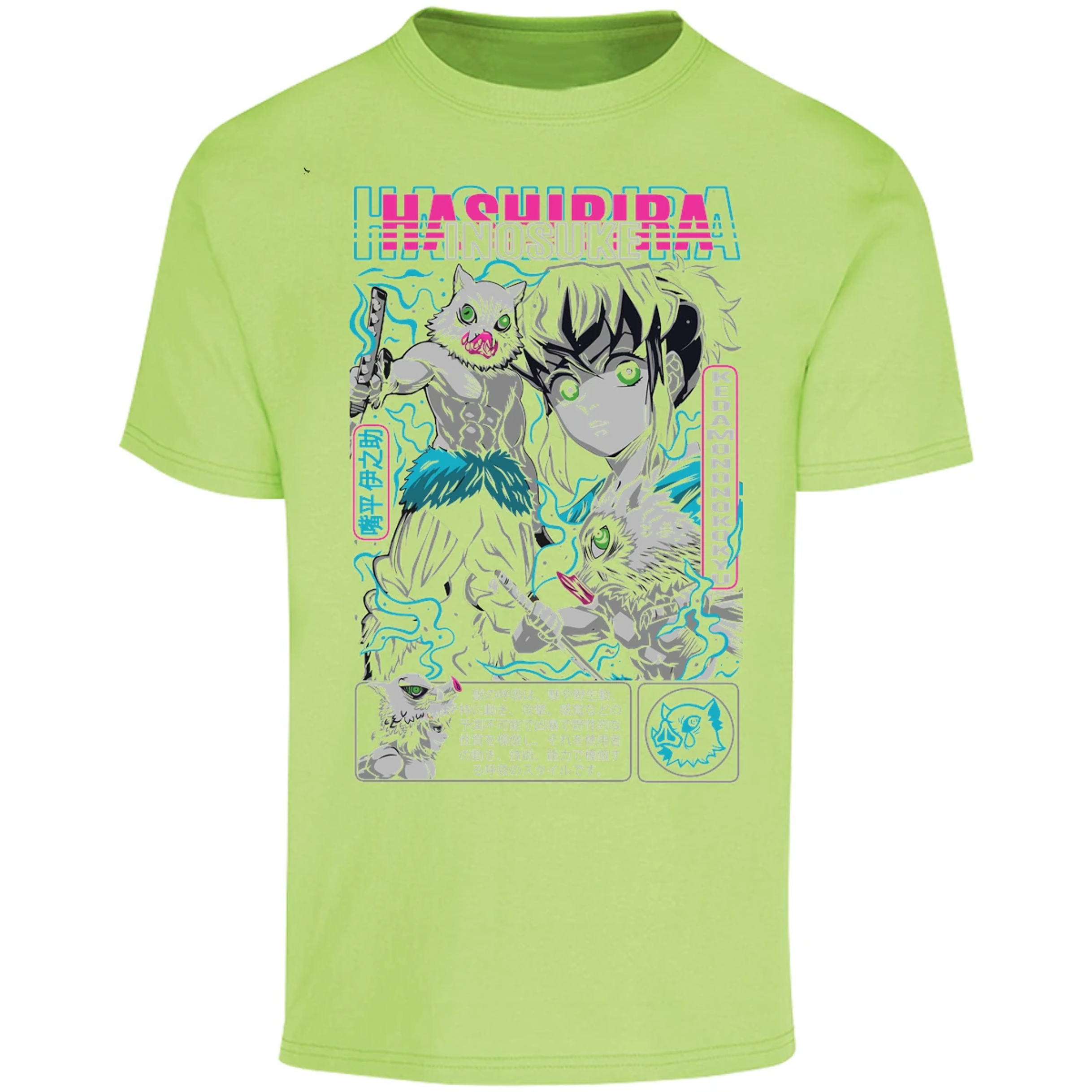 Playera Demon Slayer Inosuke para Adulto 15