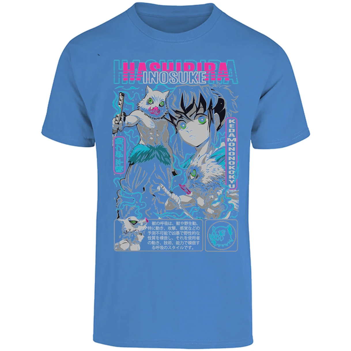 Playera Demon Slayer Inosuke para Adulto 16