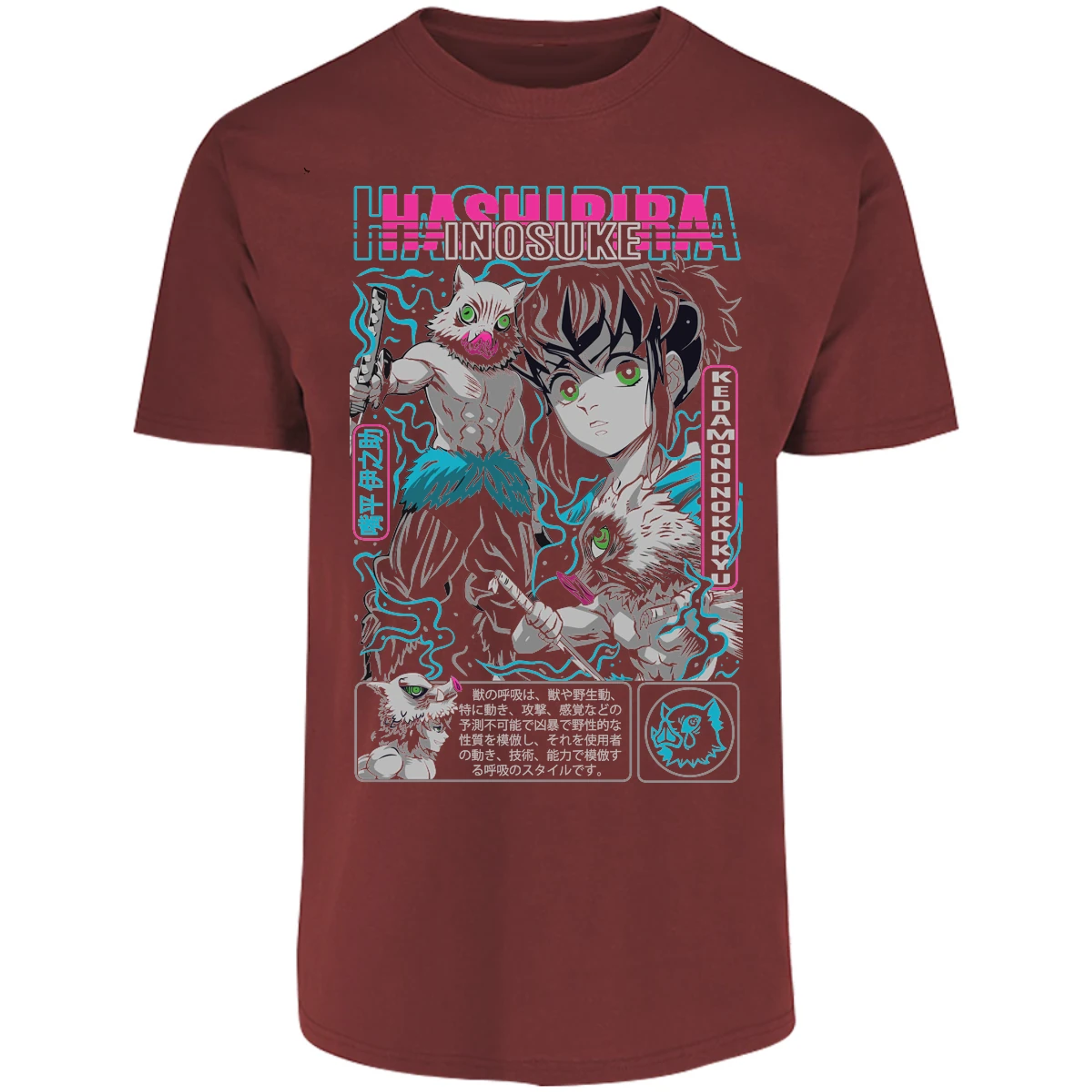 Playera Demon Slayer Inosuke para Adulto 17