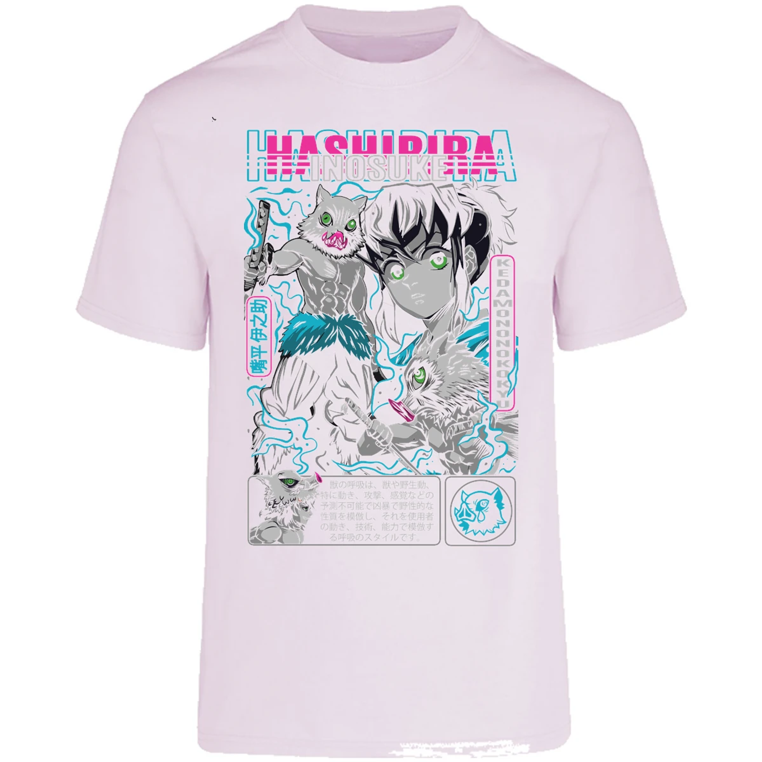 Playera Demon Slayer Inosuke para Adulto 21