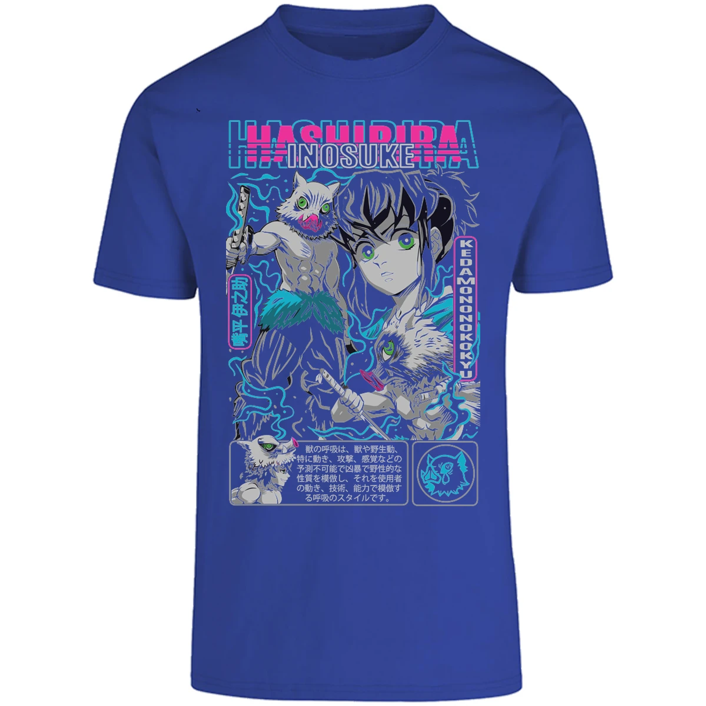 Playera Demon Slayer Inosuke para Adulto 23