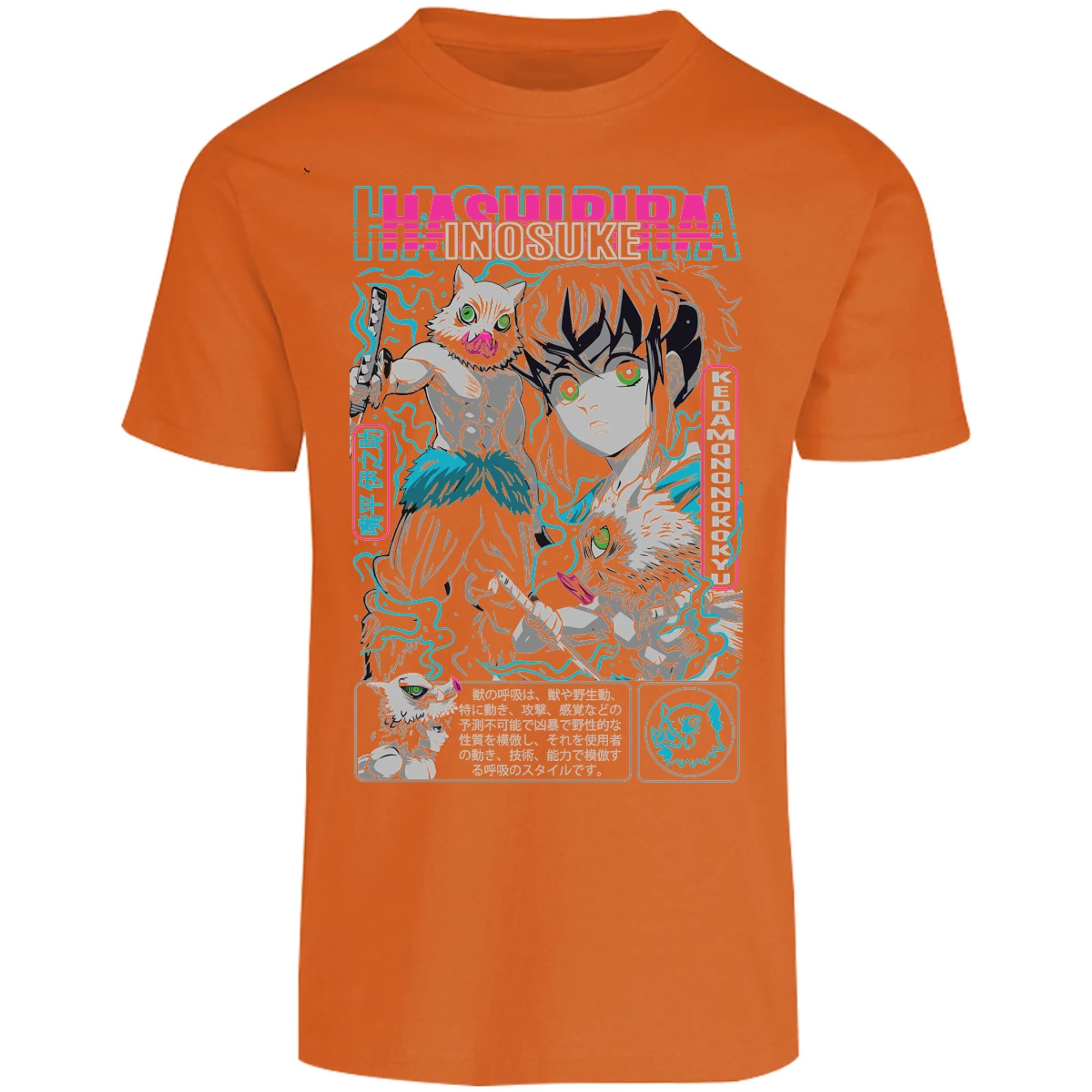 Playera Demon Slayer Inosuke para Adulto 26