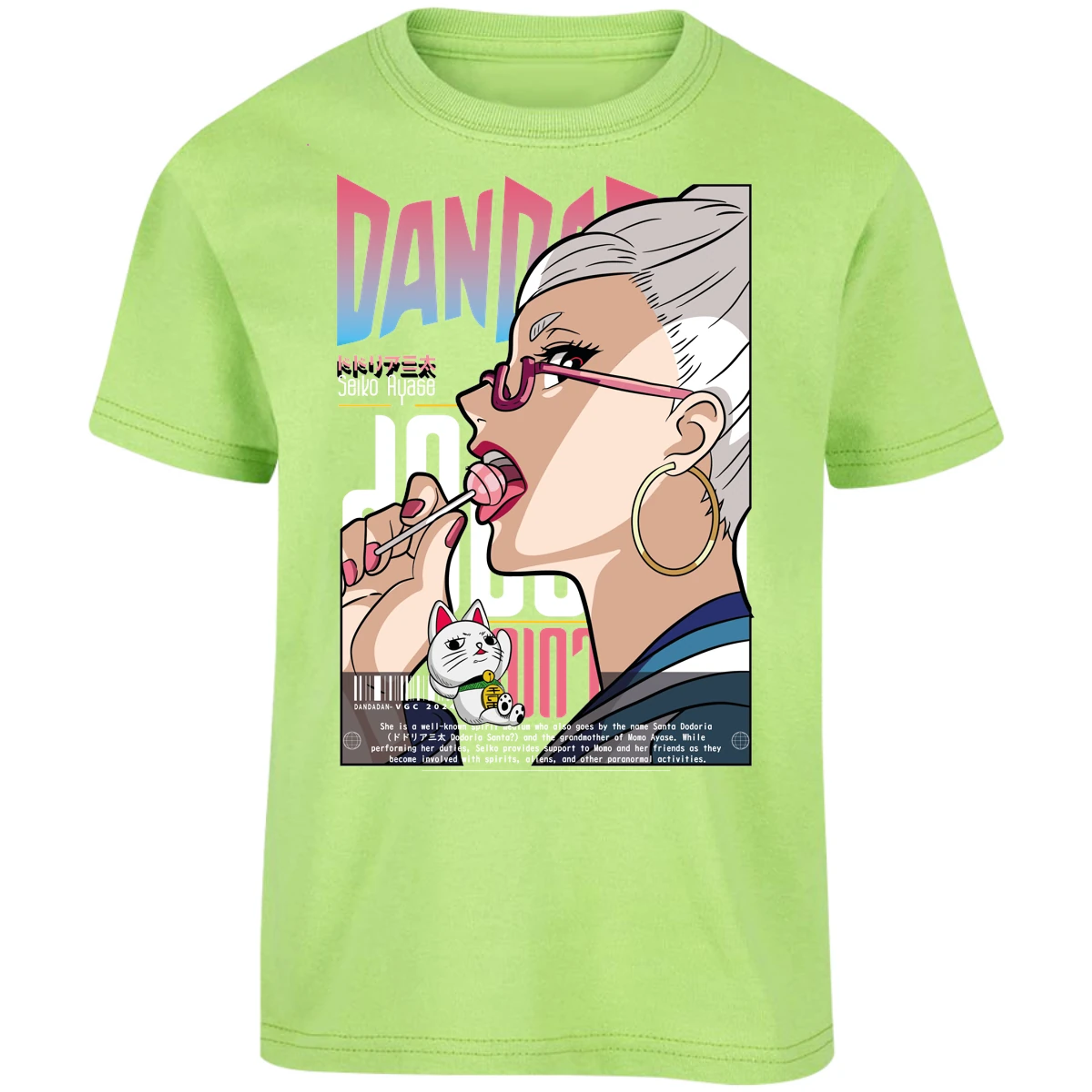 Playera Dandadan Seiko Ayase para Niño 3