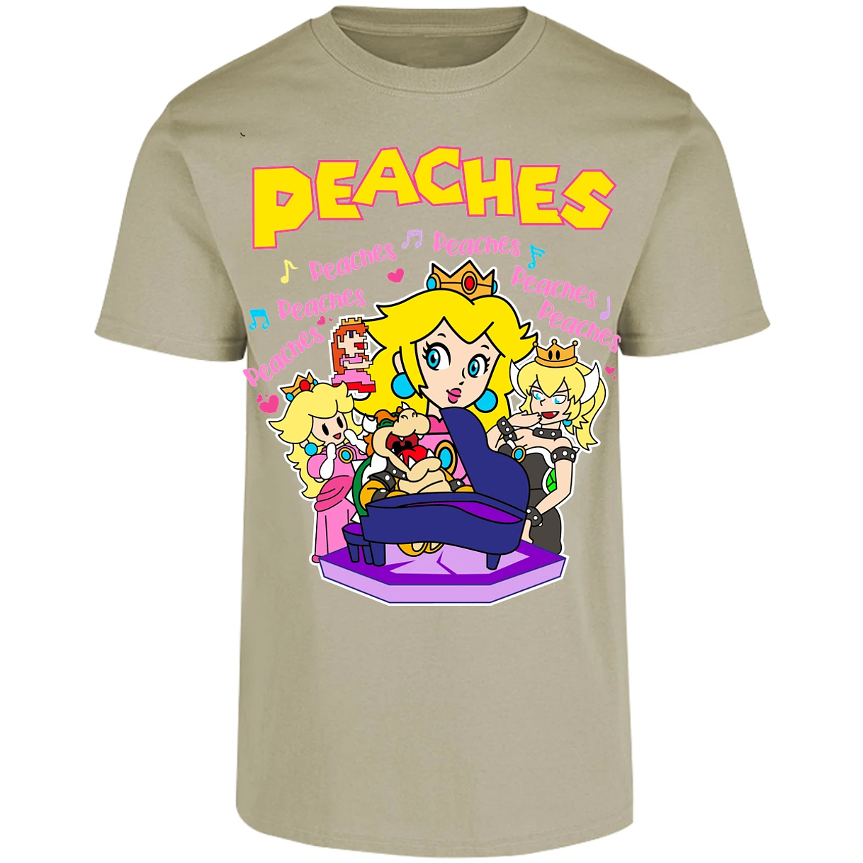Playera Es De Series Y Peliculas Peaches Song para Adulto 24