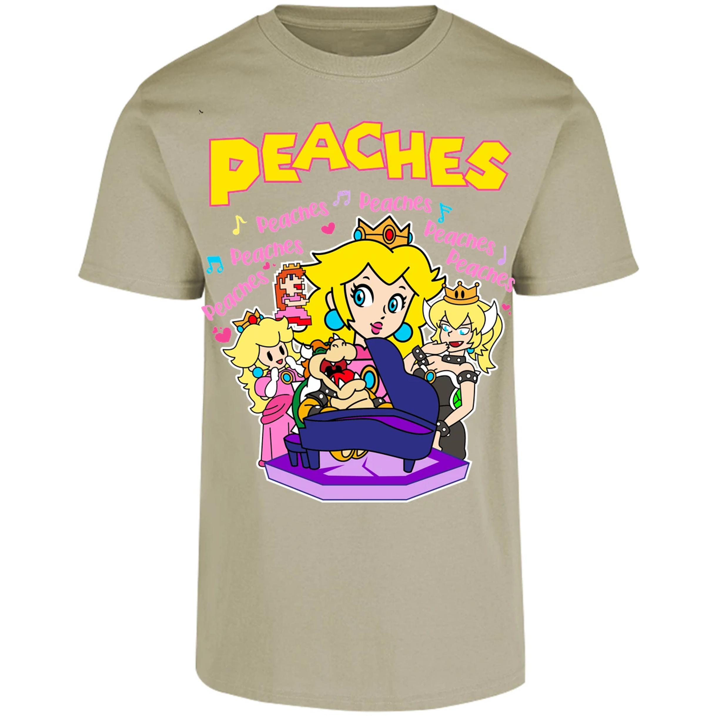 Playera Es De Series Y Peliculas Peaches Song para Adulto 24