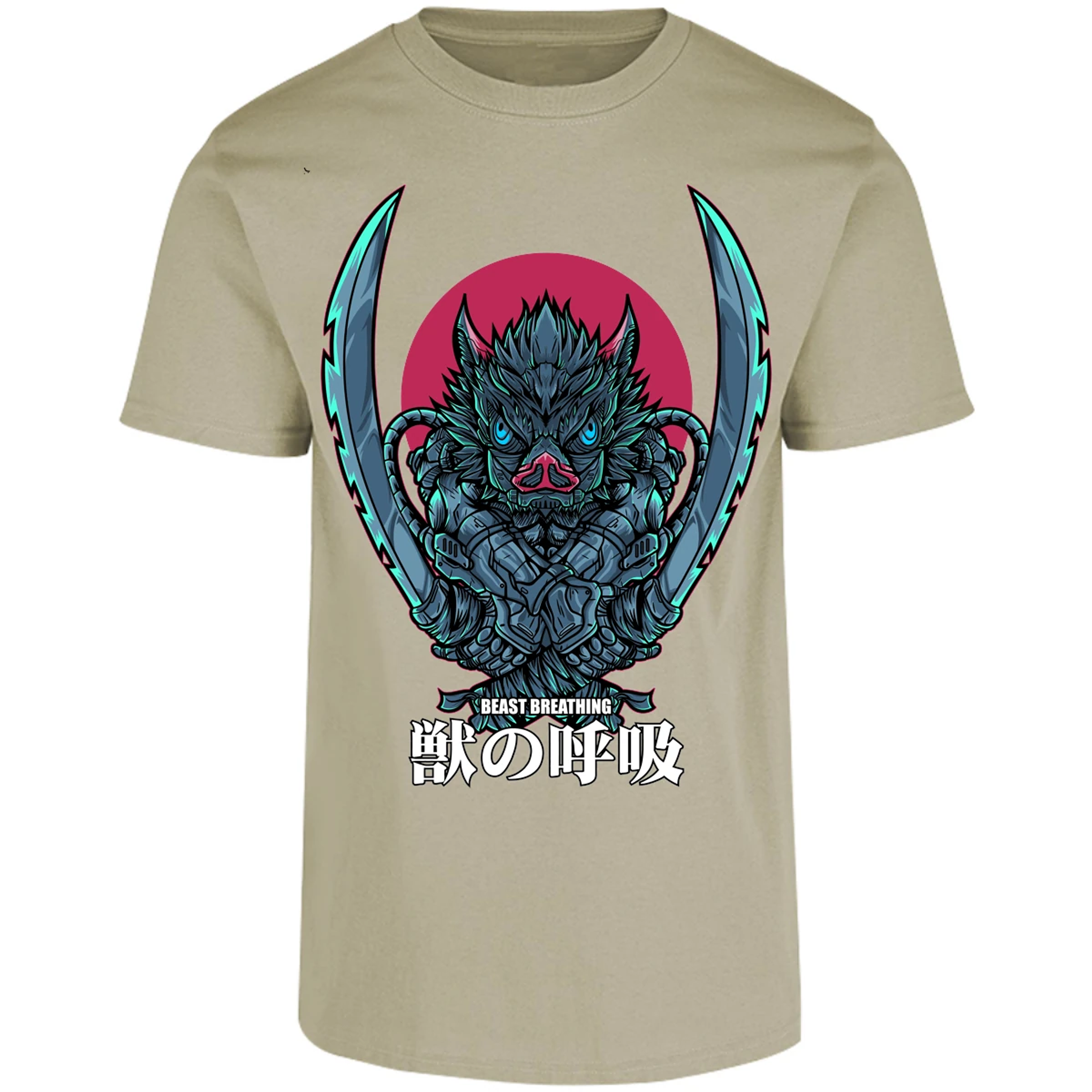 Playera Demon Slayer Inosuke Art Anime para Adulto 5