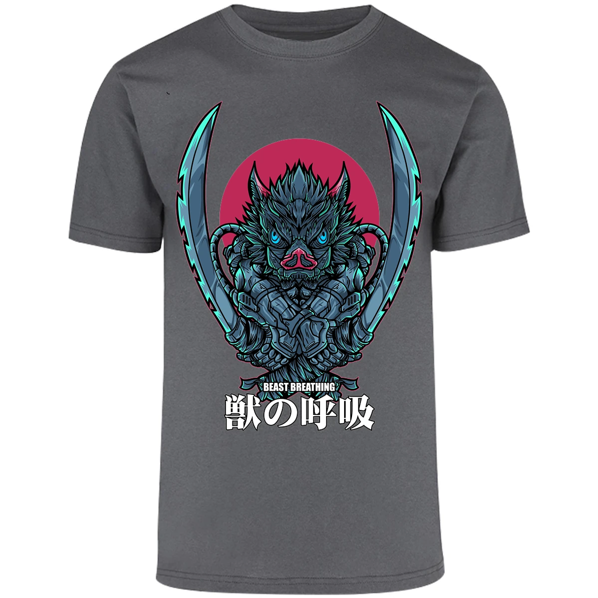 Playera Demon Slayer Inosuke Art Anime para Adulto 27