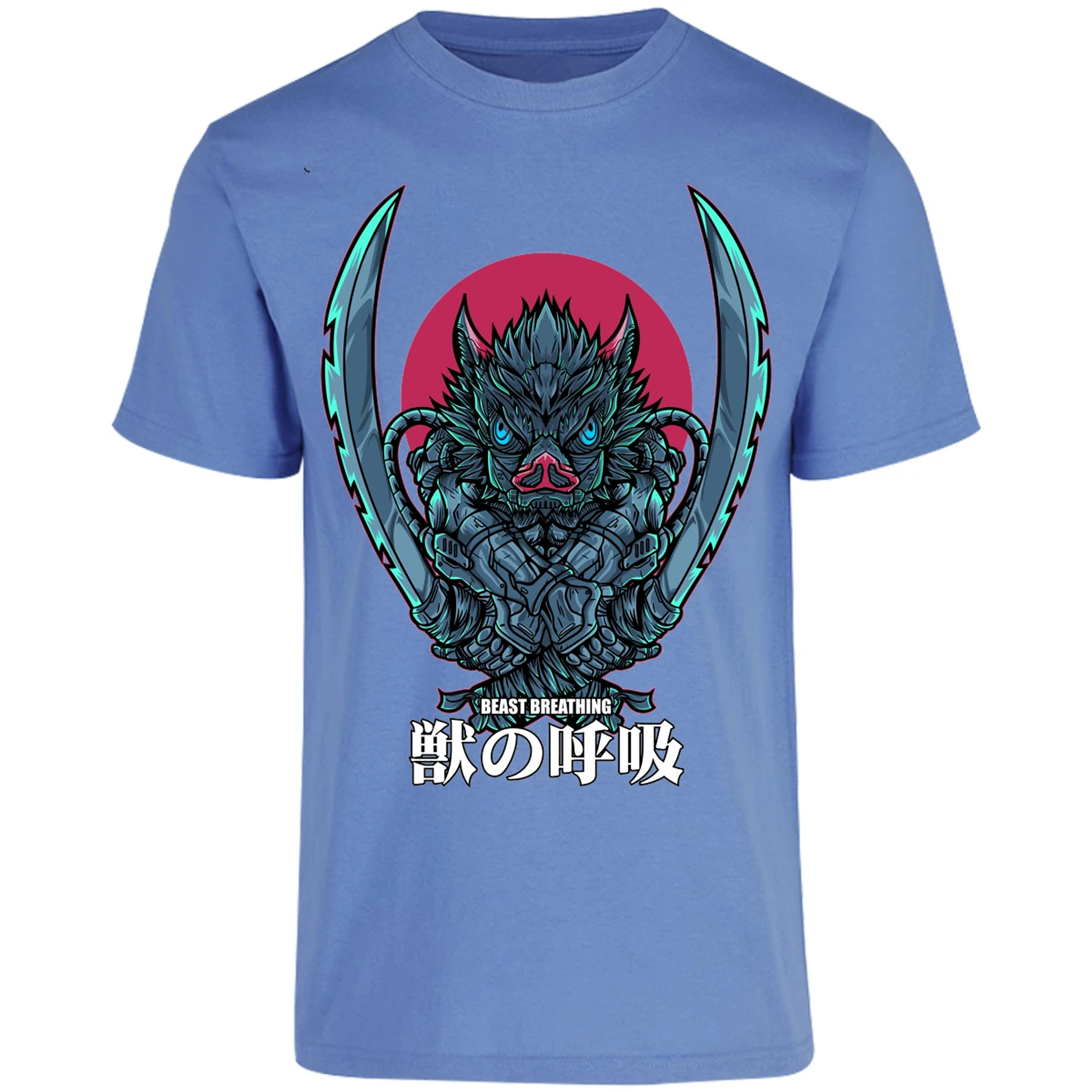 Playera Demon Slayer Inosuke Art Anime para Adulto 21