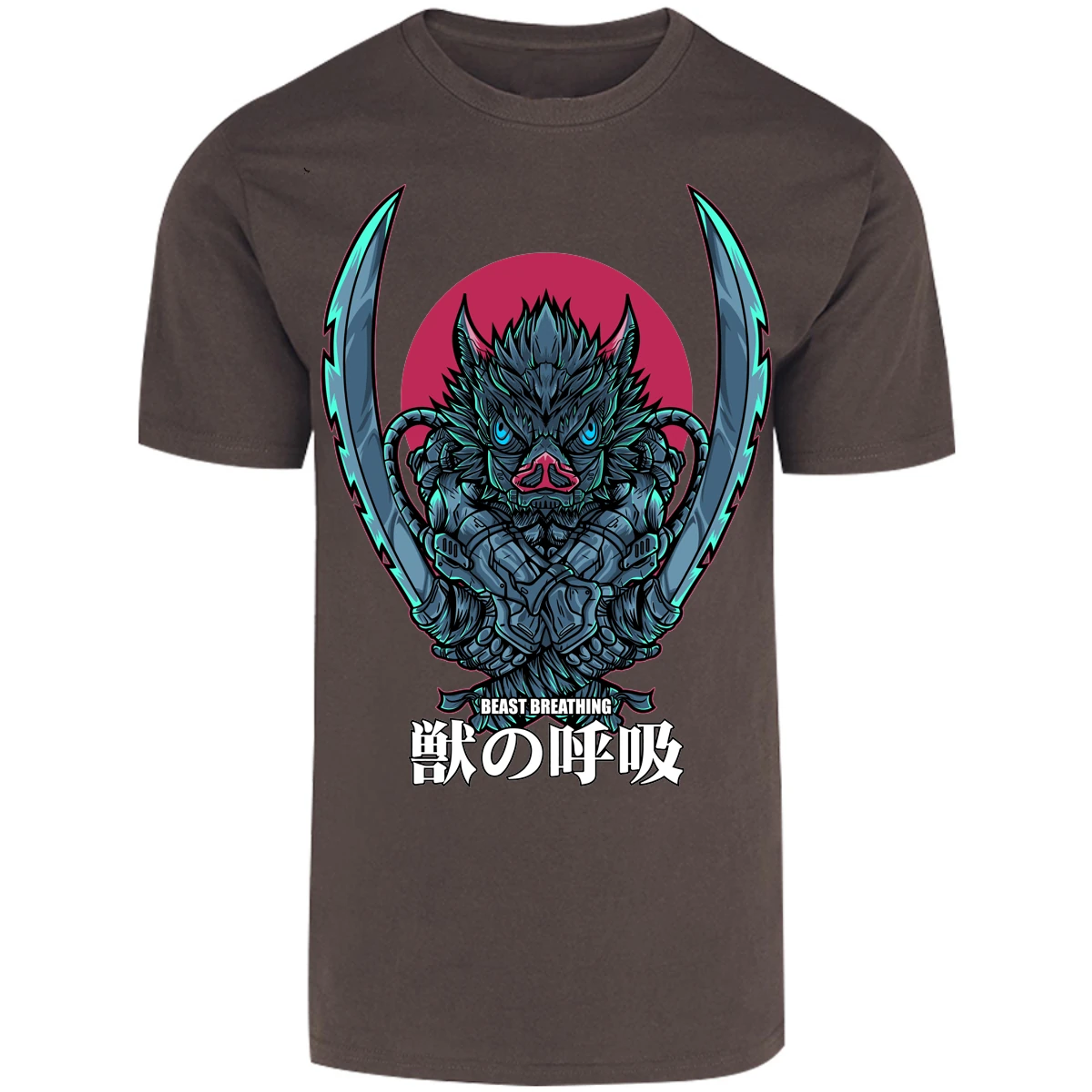 Playera Demon Slayer Inosuke Art Anime para Adulto 24