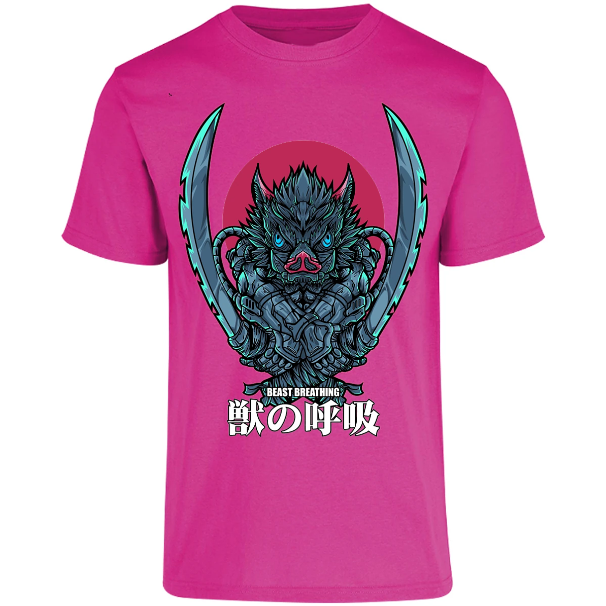 Playera Demon Slayer Inosuke Art Anime para Adulto 23