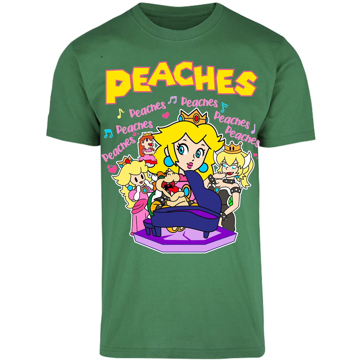 Playera Es De Series Y Peliculas Peaches Song para Adulto 27