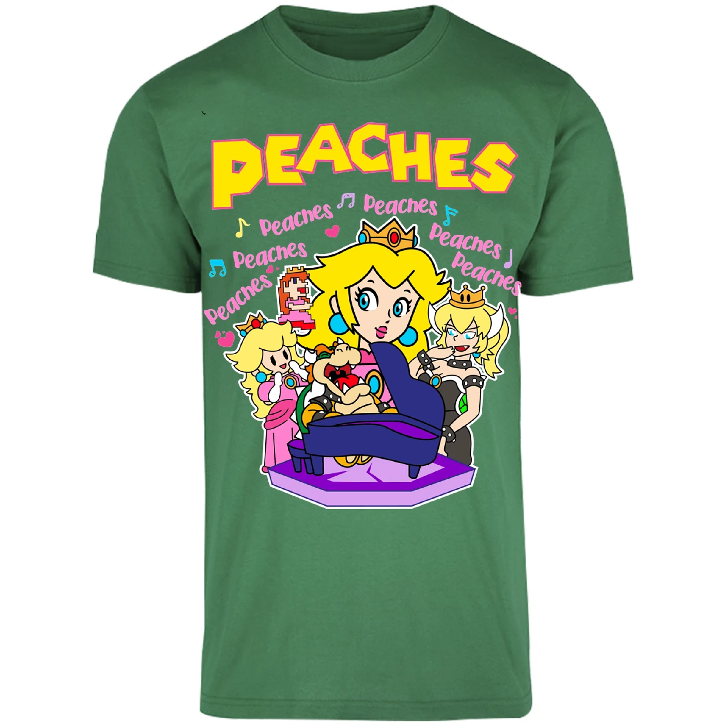 Playera Es De Series Y Peliculas Peaches Song para Adulto 27