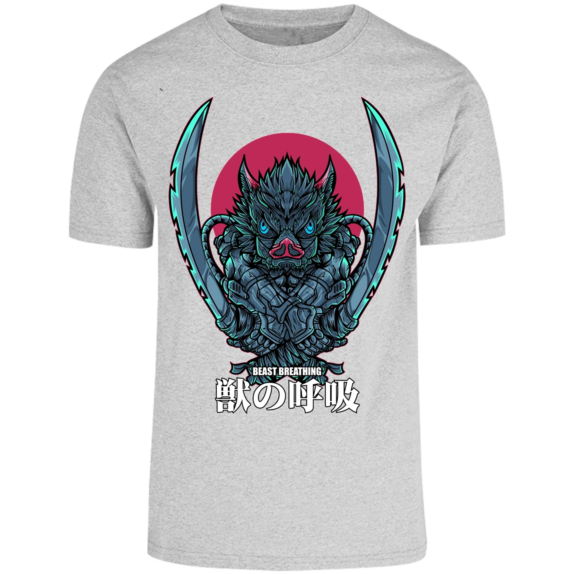 Playera Demon Slayer Inosuke Art Anime para Adulto 26