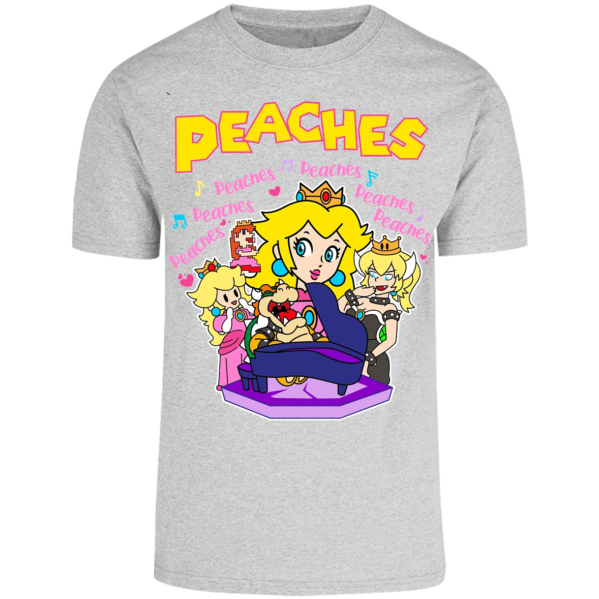 Playera Es De Series Y Peliculas Peaches Song para Adulto 19
