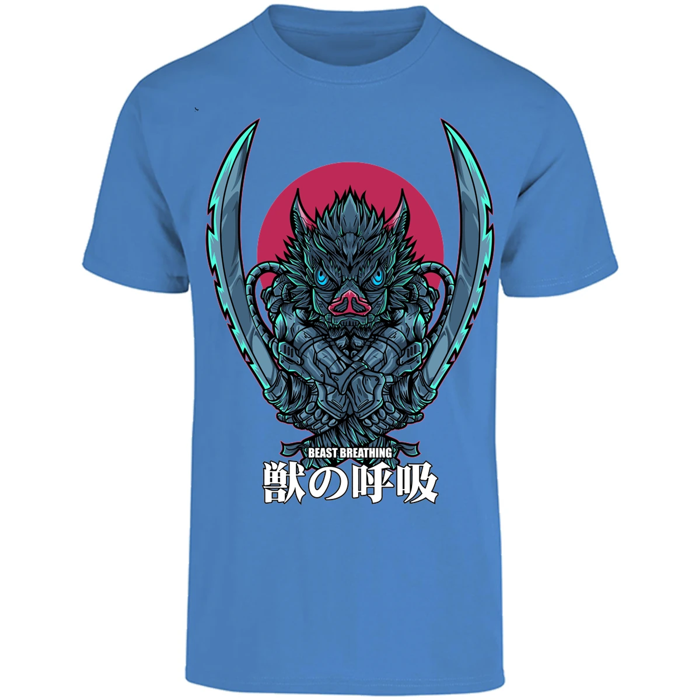 Playera Demon Slayer Inosuke Art Anime para Adulto 3