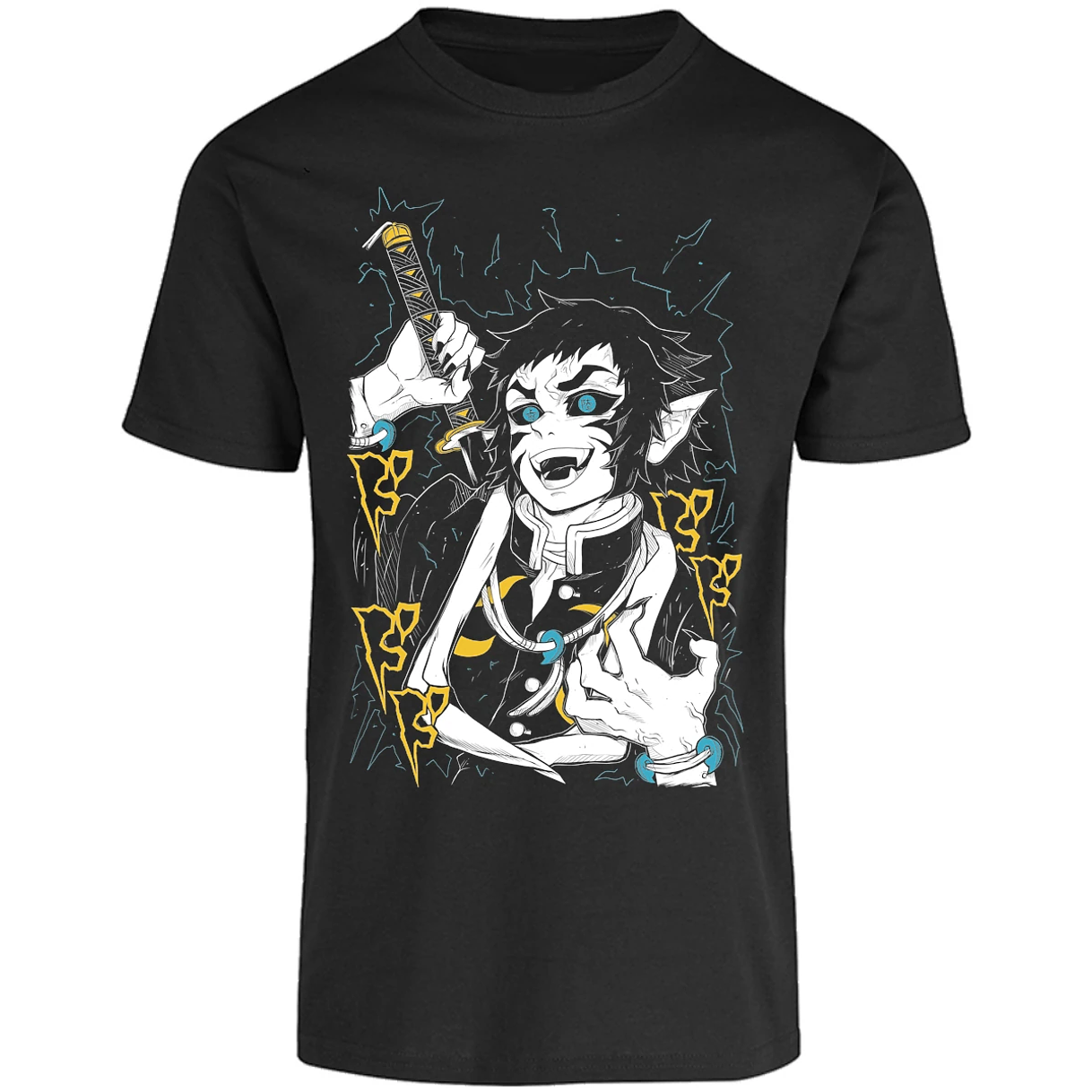Playera Demon Slayer Kaigaku para Adulto 25