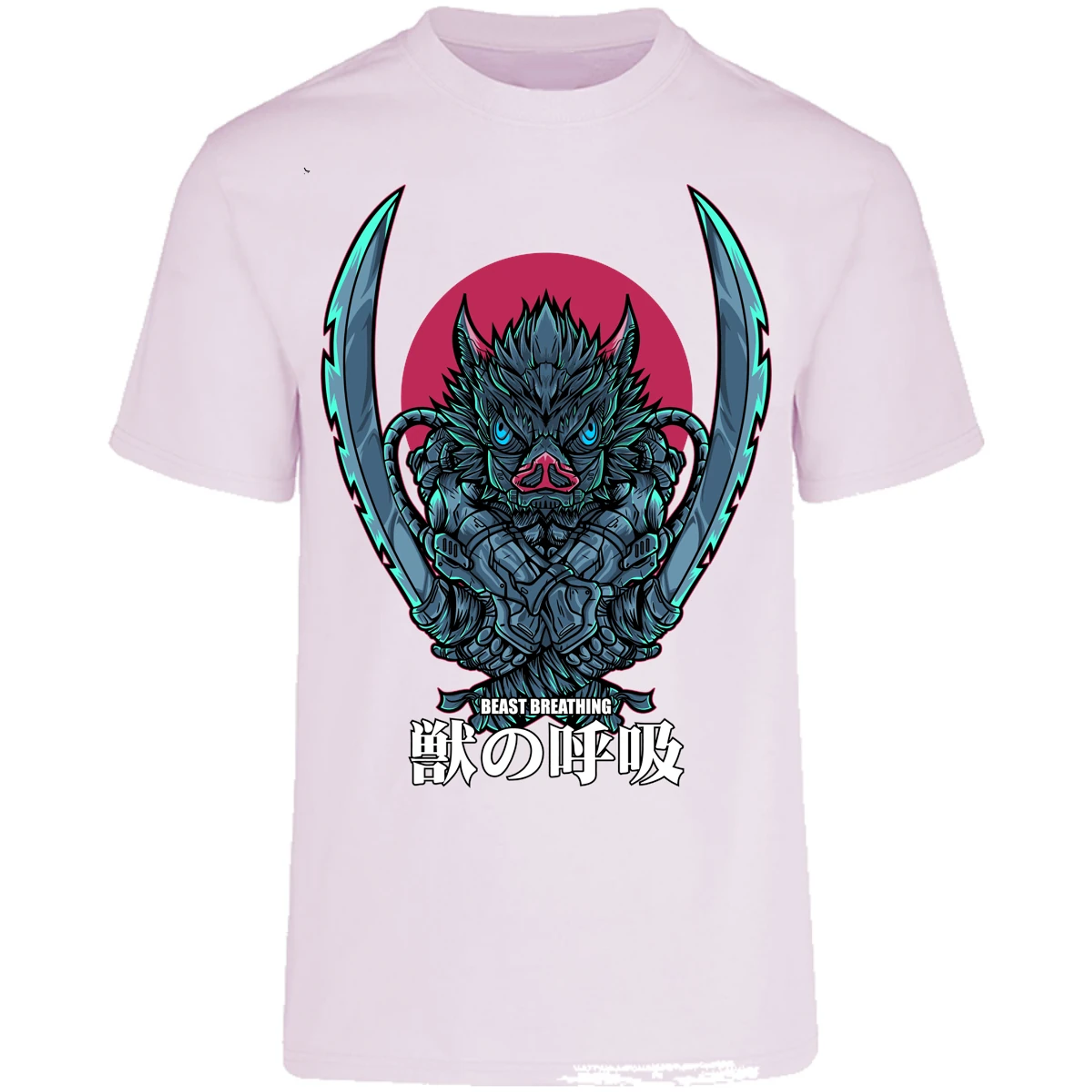 Playera Demon Slayer Inosuke Art Anime para Adulto 9