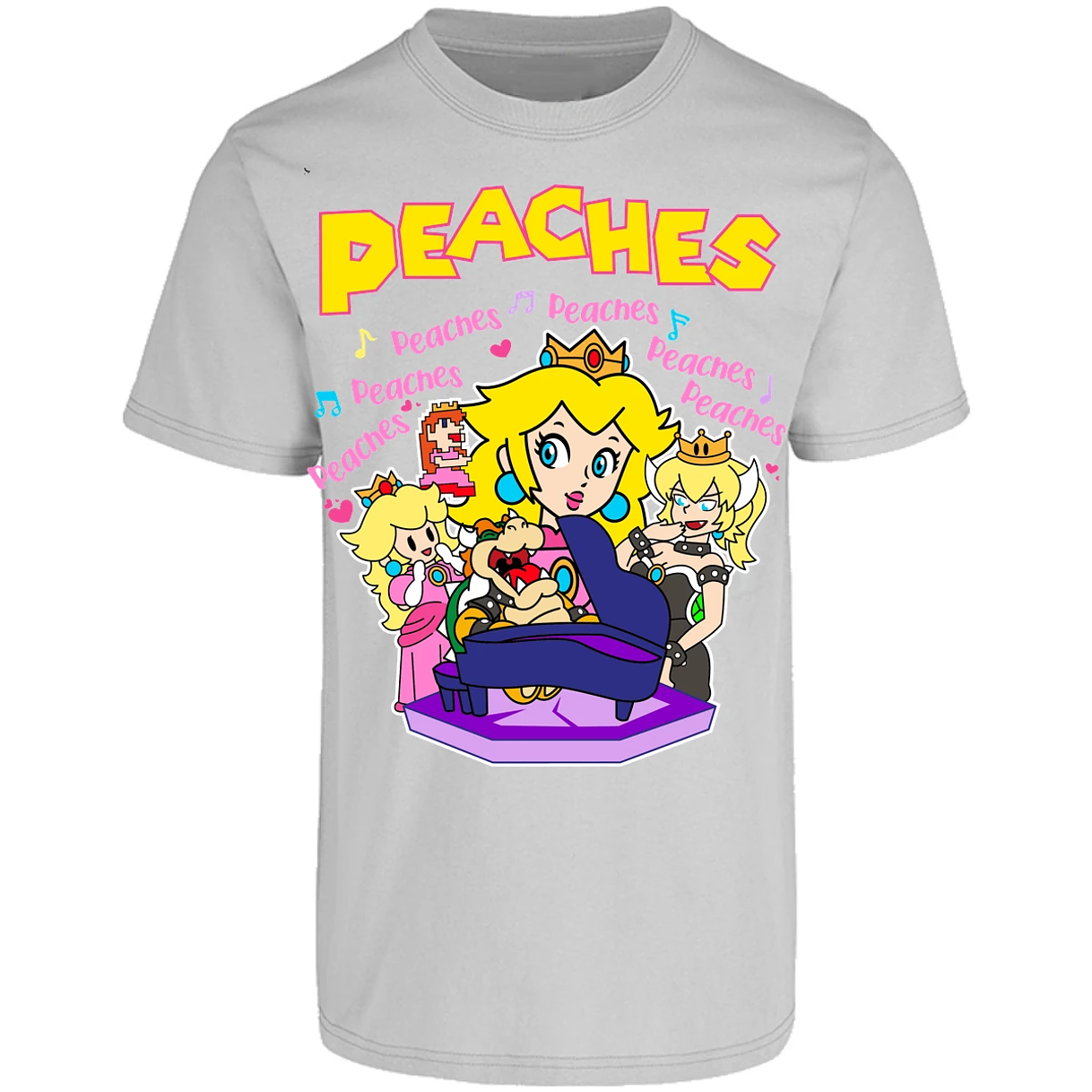 Playera Es De Series Y Peliculas Peaches Song para Adulto 10