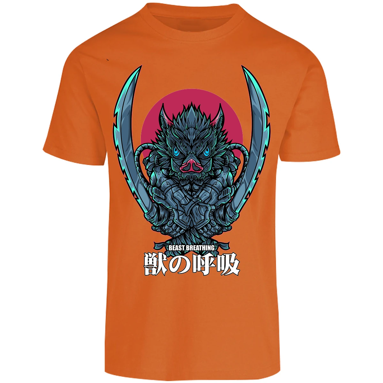 Playera Demon Slayer Inosuke Art Anime para Adulto 17