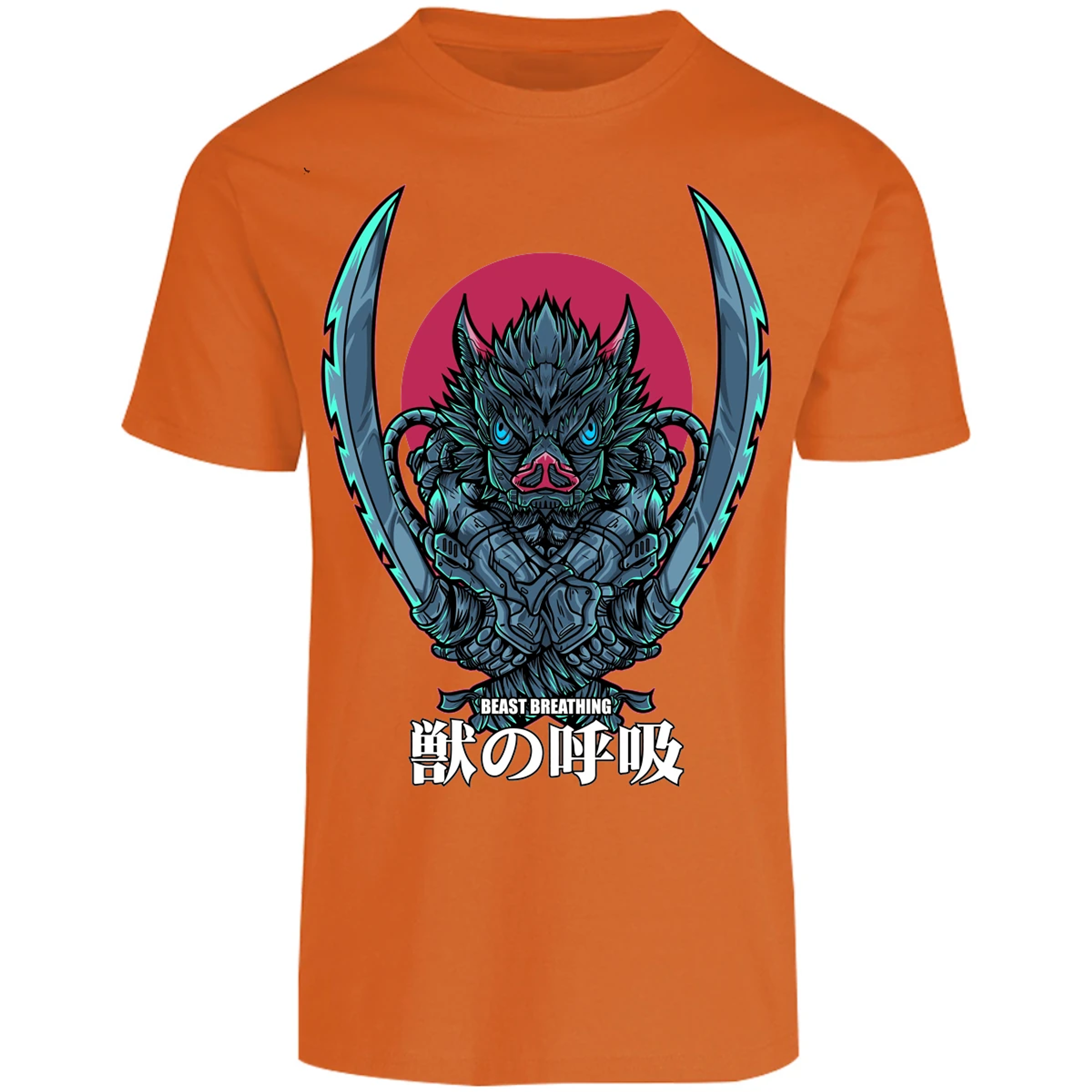 Playera Demon Slayer Inosuke Art Anime para Adulto 17