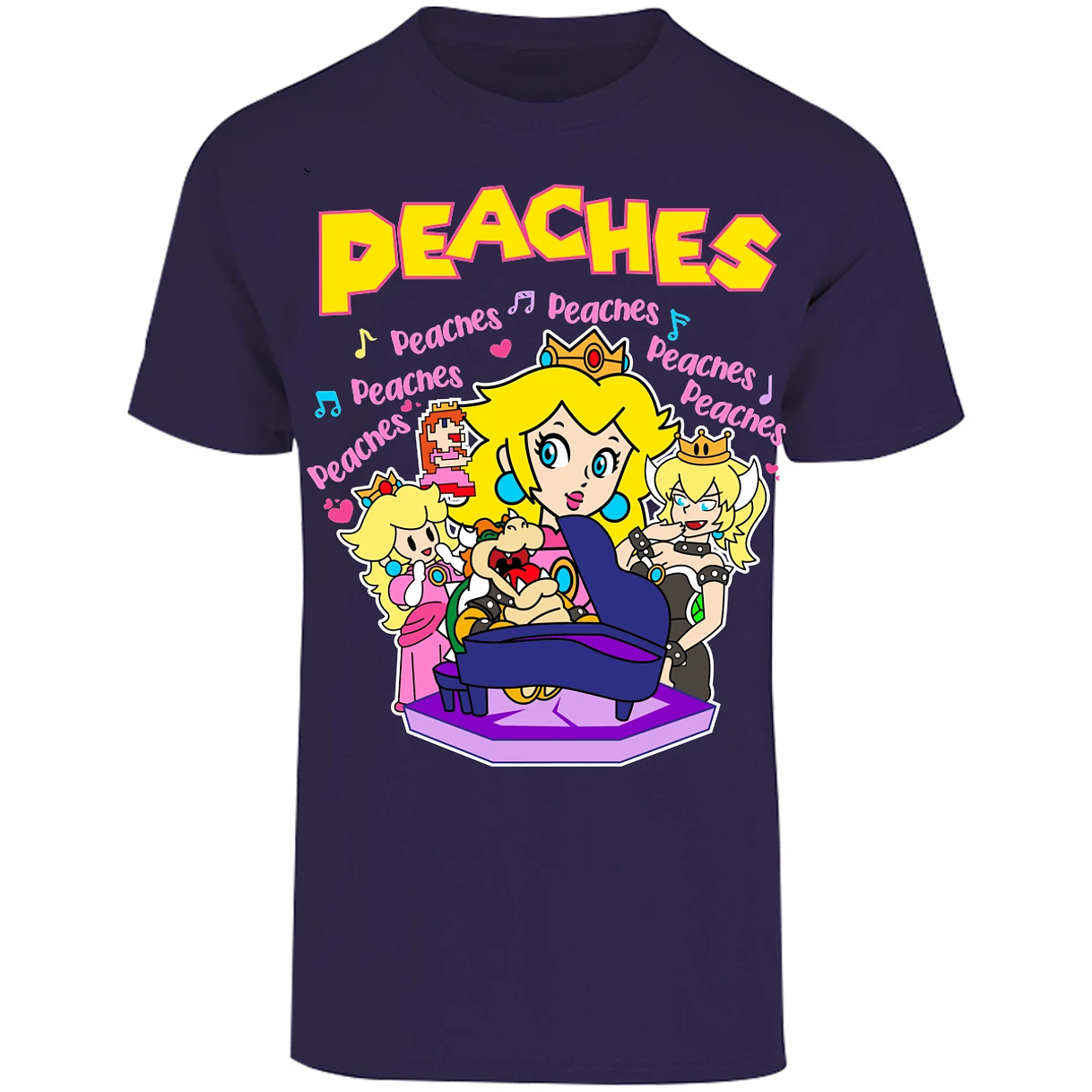Playera Es De Series Y Peliculas Peaches Song para Adulto 18