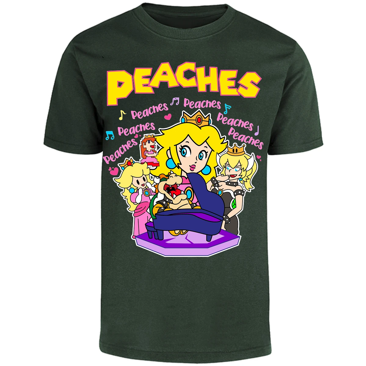 Playera Es De Series Y Peliculas Peaches Song para Adulto 21