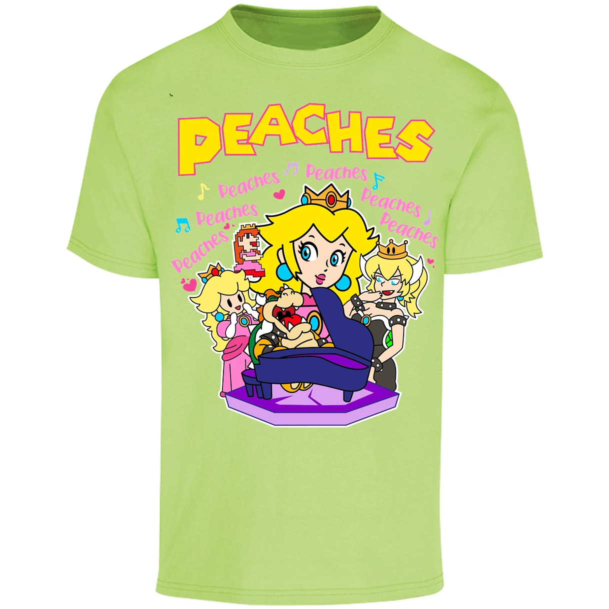 Playera Es De Series Y Peliculas Peaches Song para Adulto 22