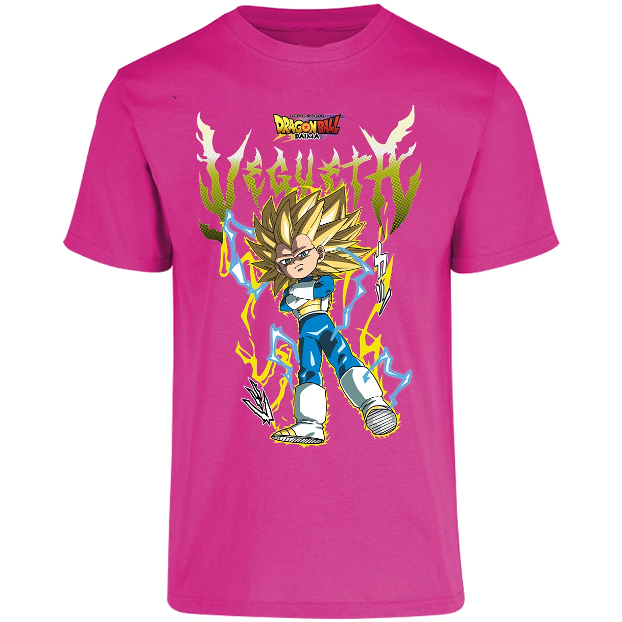 Playera Dragon Ball Vegeta Daima Ssj3 para Adulto 25