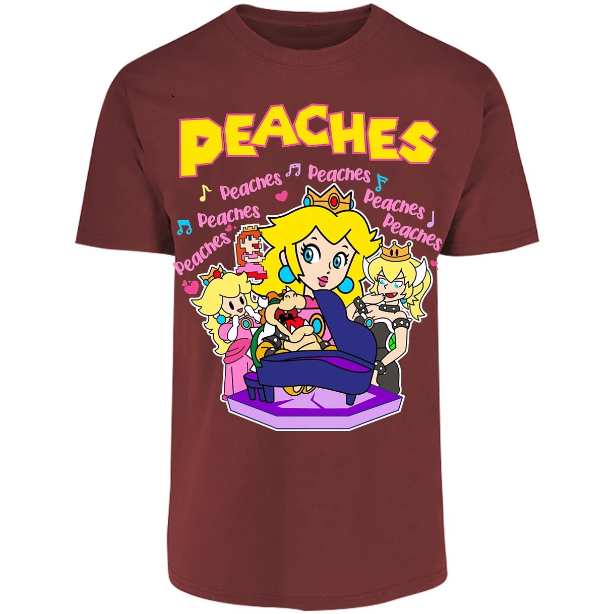 Playera Es De Series Y Peliculas Peaches Song para Adulto 29