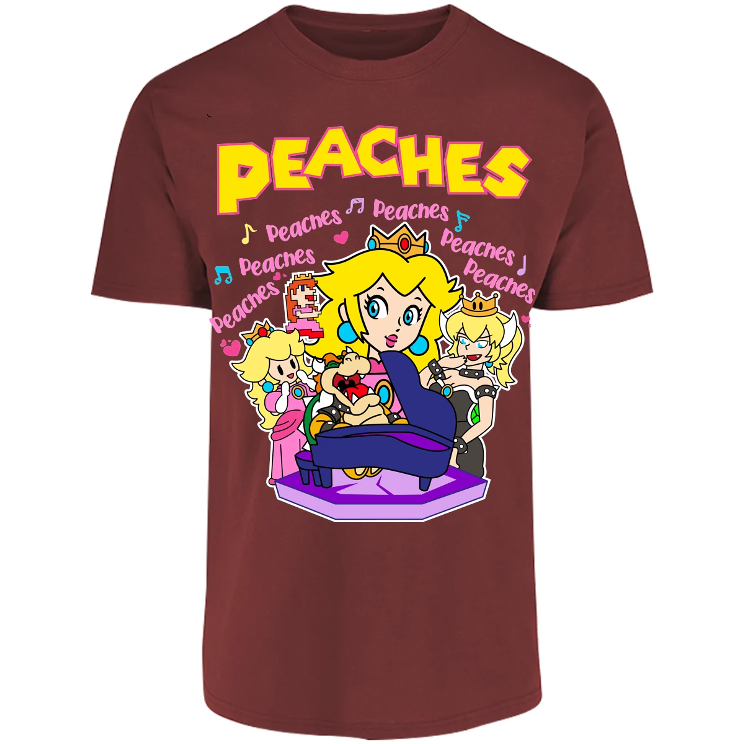 Playera Es De Series Y Peliculas Peaches Song para Adulto 29