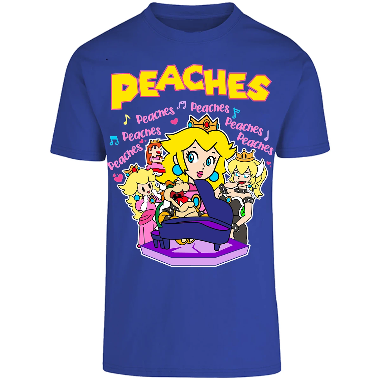 Playera Es De Series Y Peliculas Peaches Song para Adulto 23