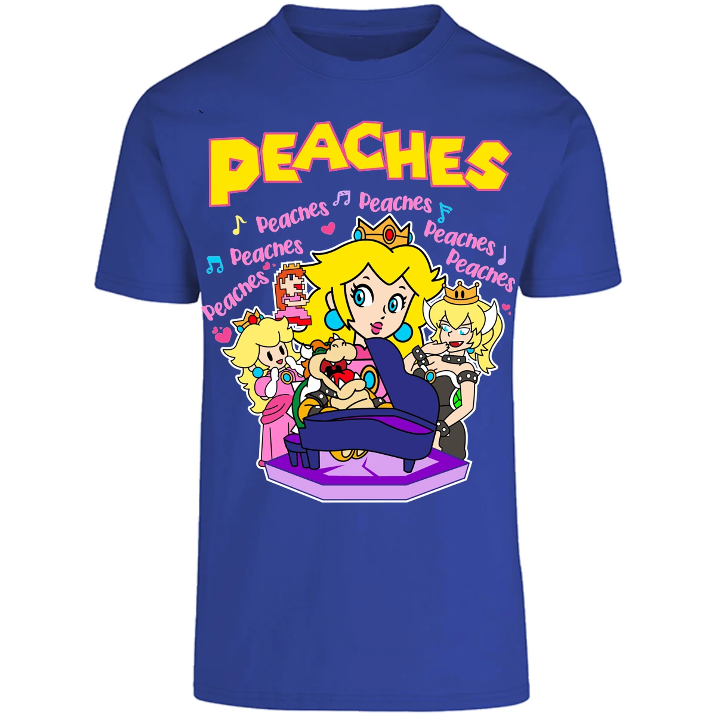 Playera Es De Series Y Peliculas Peaches Song para Adulto 23