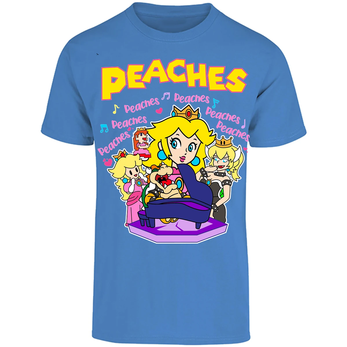 Playera Es De Series Y Peliculas Peaches Song para Adulto 28