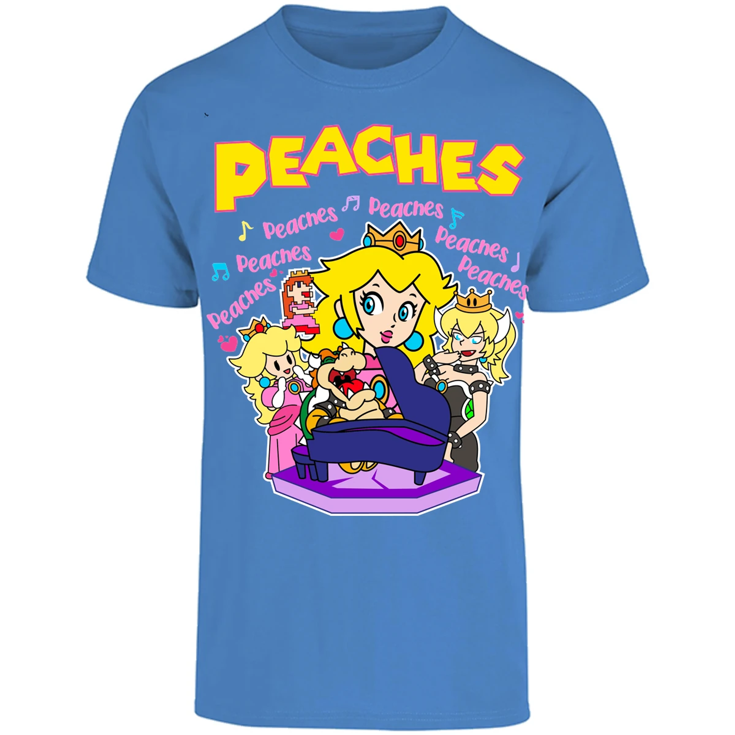 Playera Es De Series Y Peliculas Peaches Song para Adulto 28
