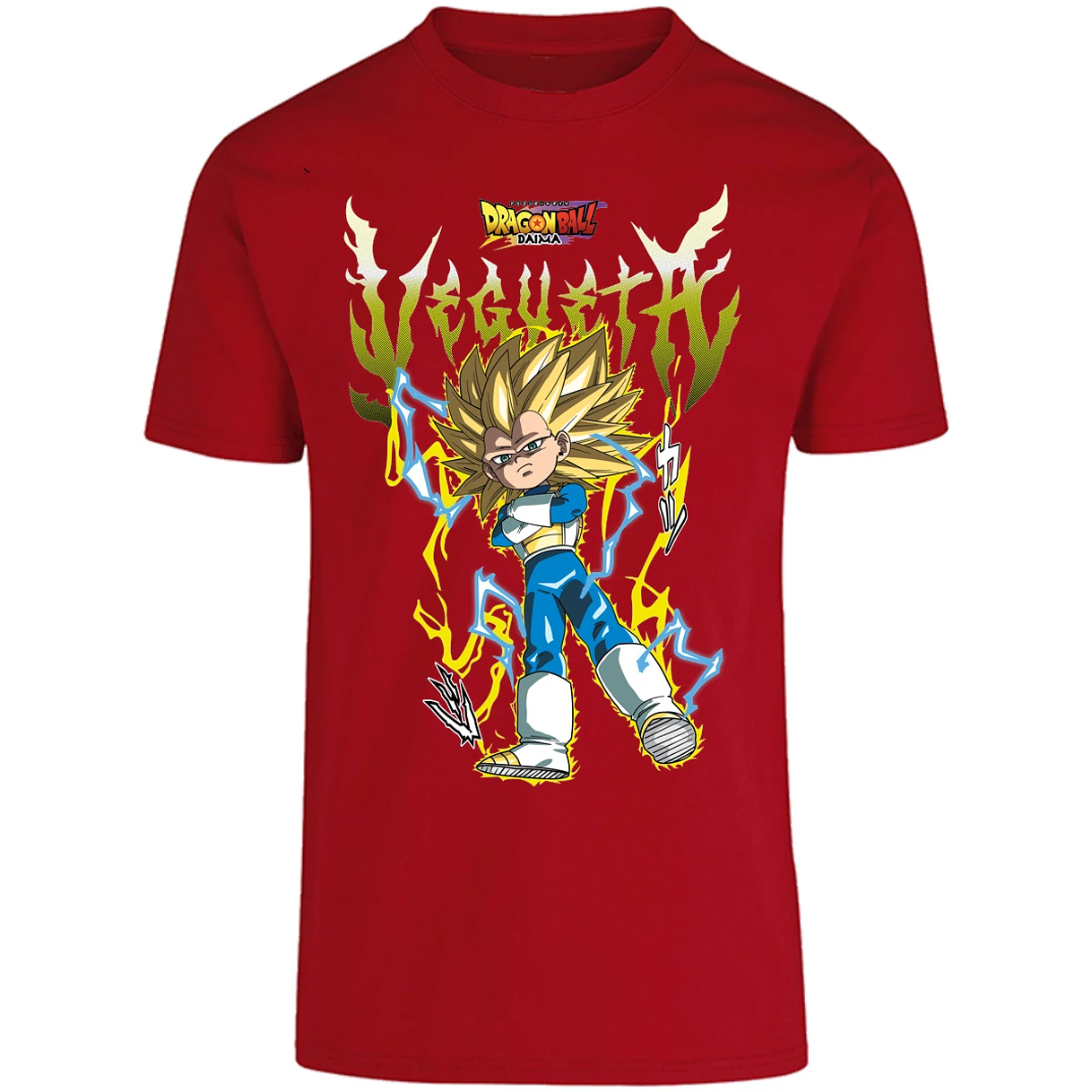 Playera Dragon Ball Vegeta Daima Ssj3 para Adulto 7