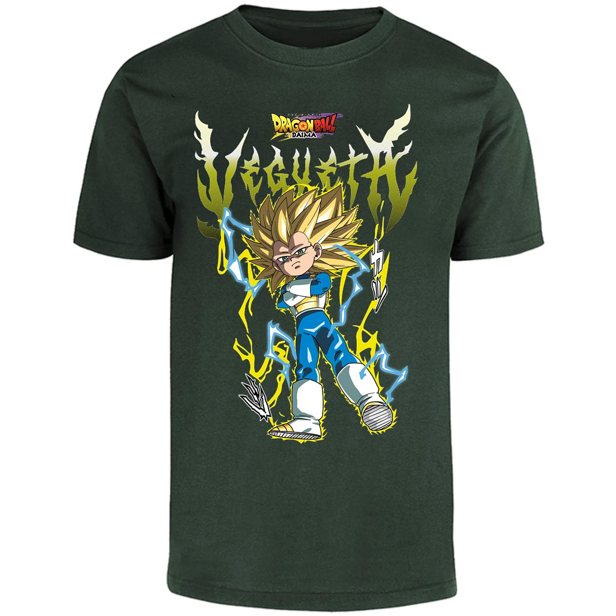 Playera Dragon Ball Vegeta Daima Ssj3 para Adulto 20