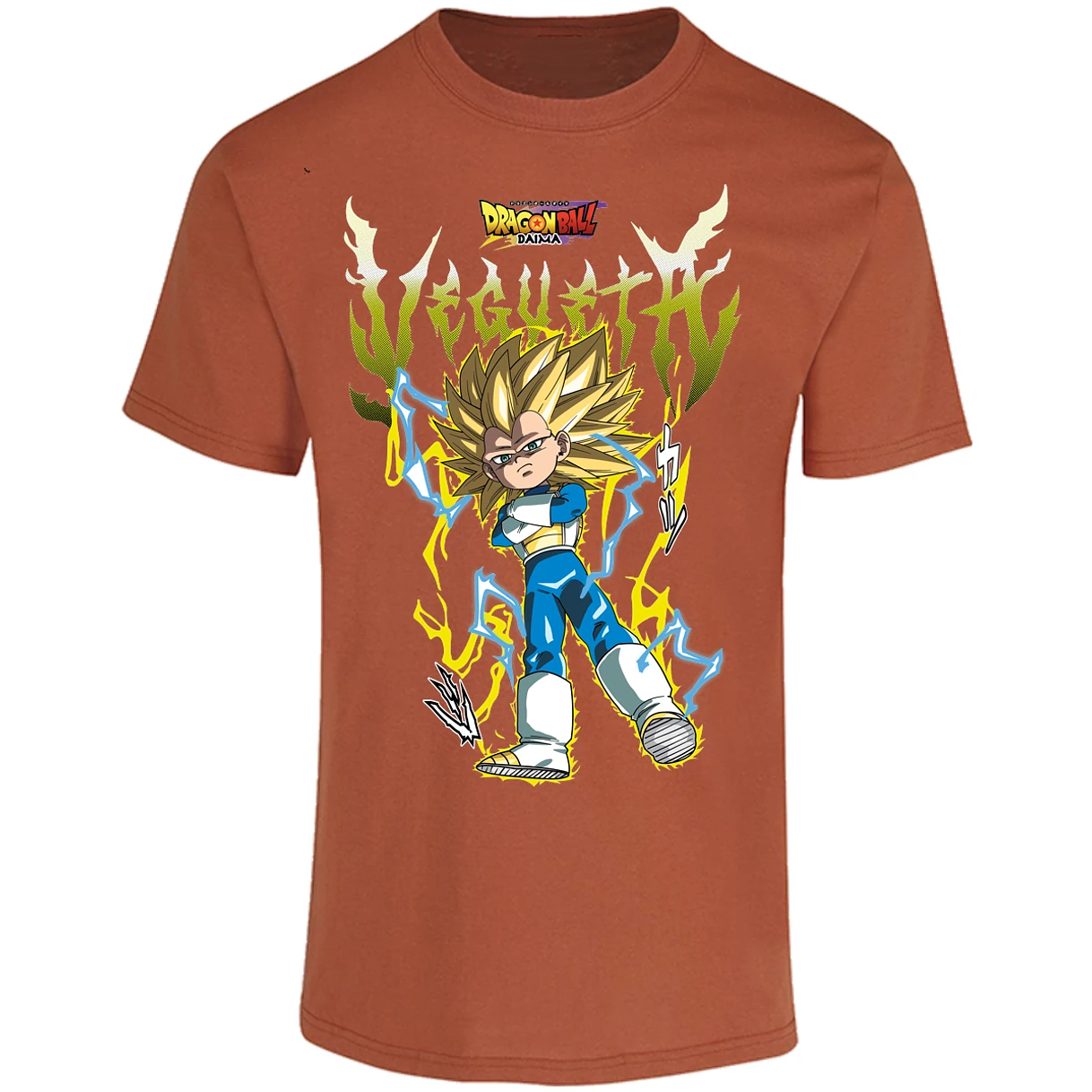 Playera Dragon Ball Vegeta Daima Ssj3 para Adulto 22
