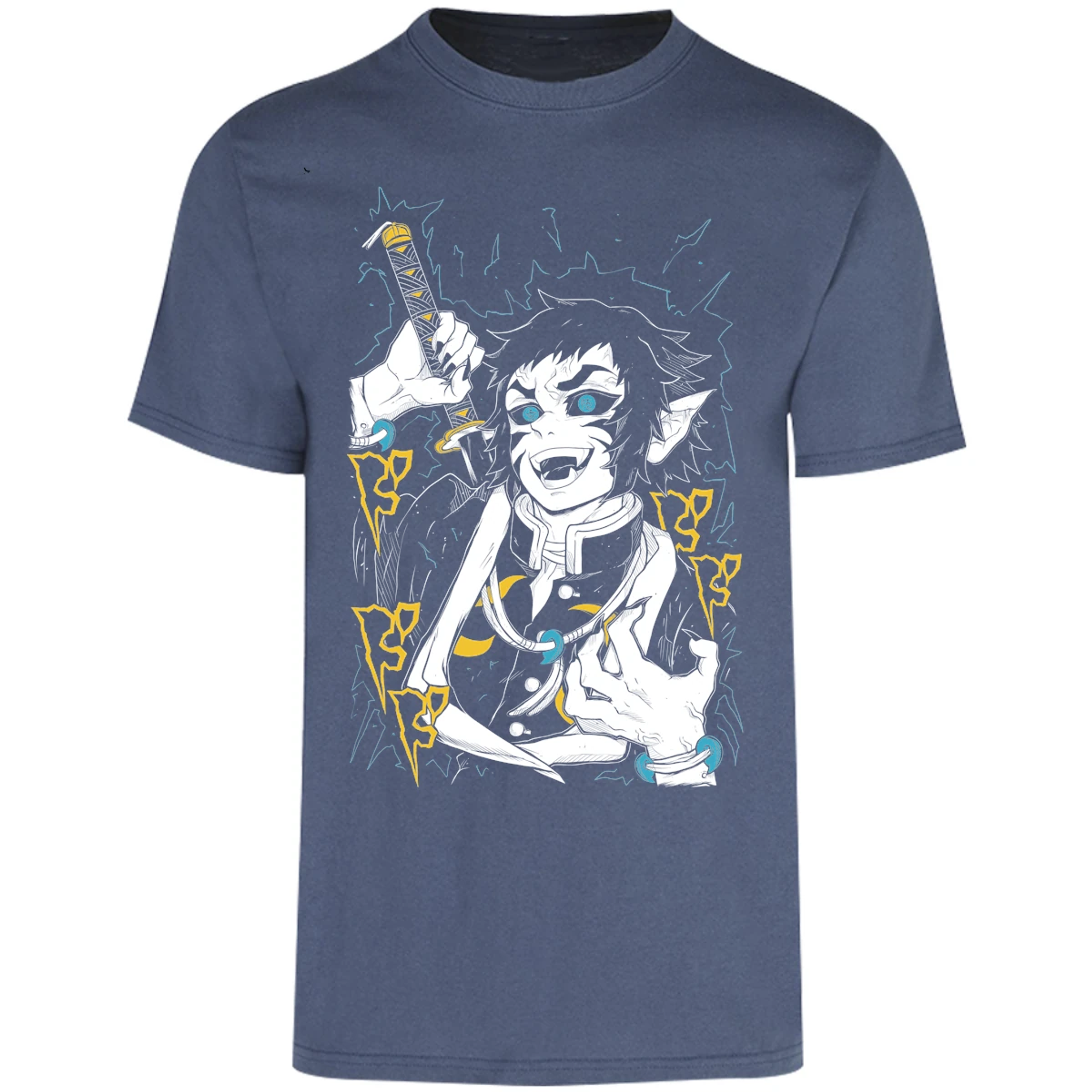 Playera Demon Slayer Kaigaku para Adulto 1