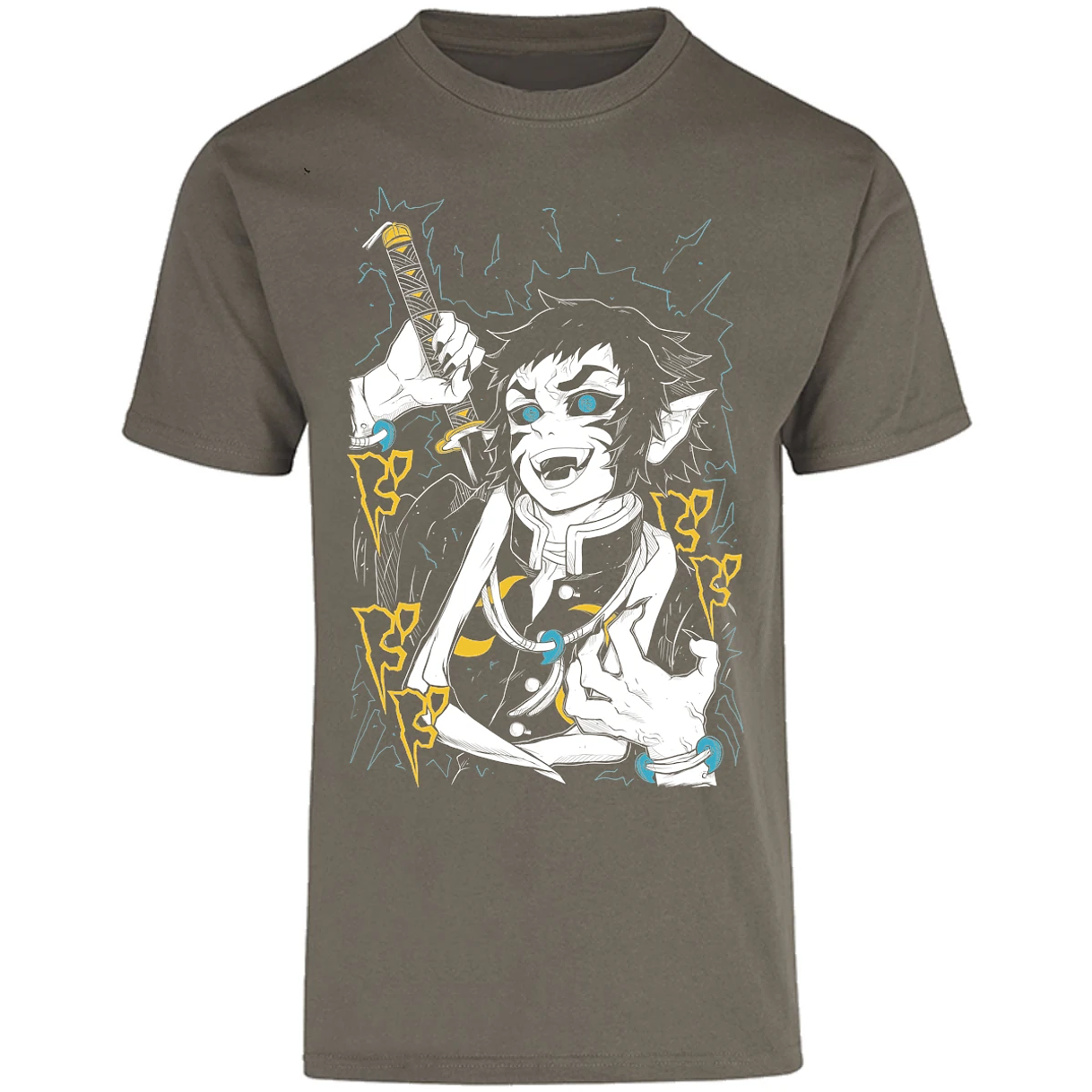 Playera Demon Slayer Kaigaku para Adulto 3