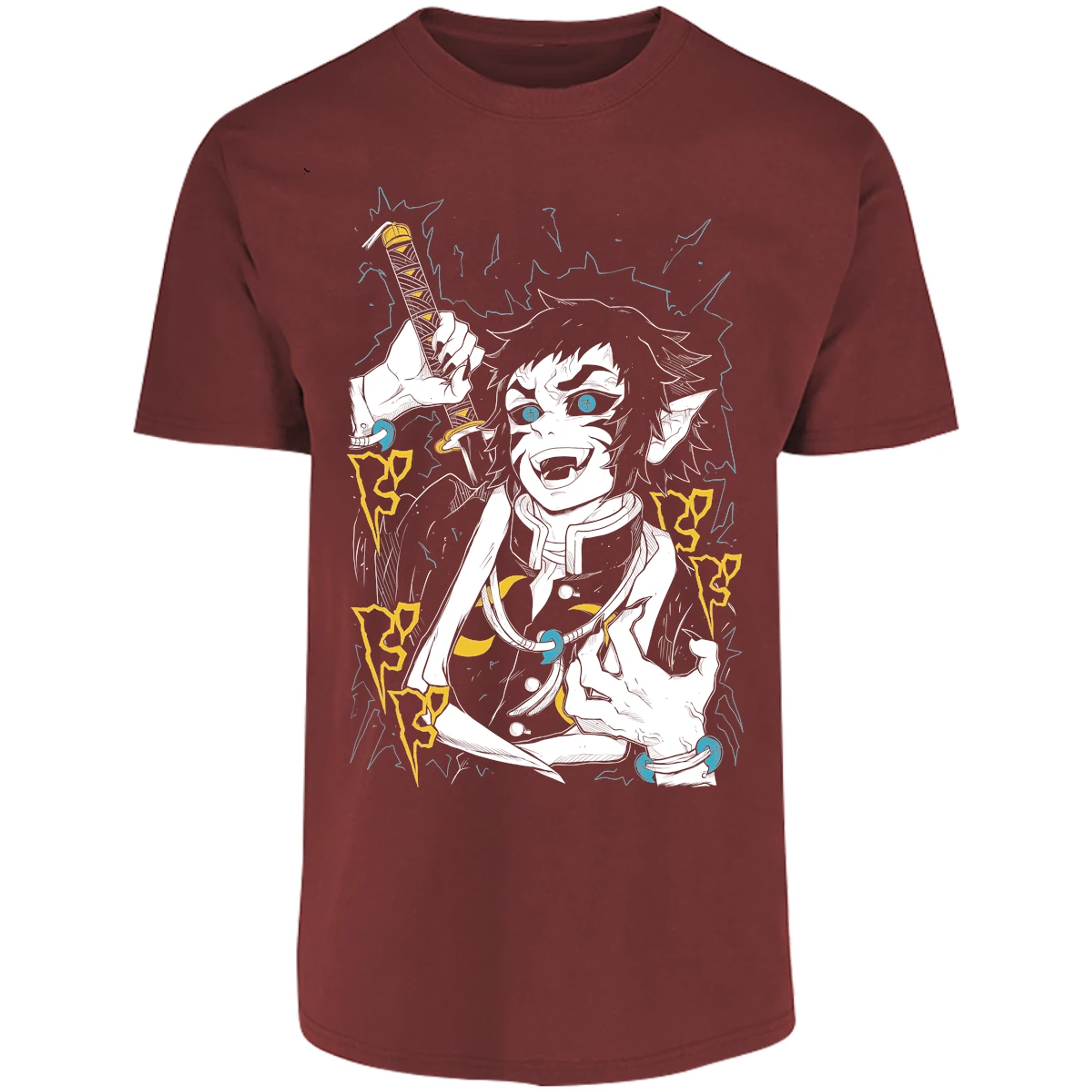 Playera Demon Slayer Kaigaku para Adulto 4