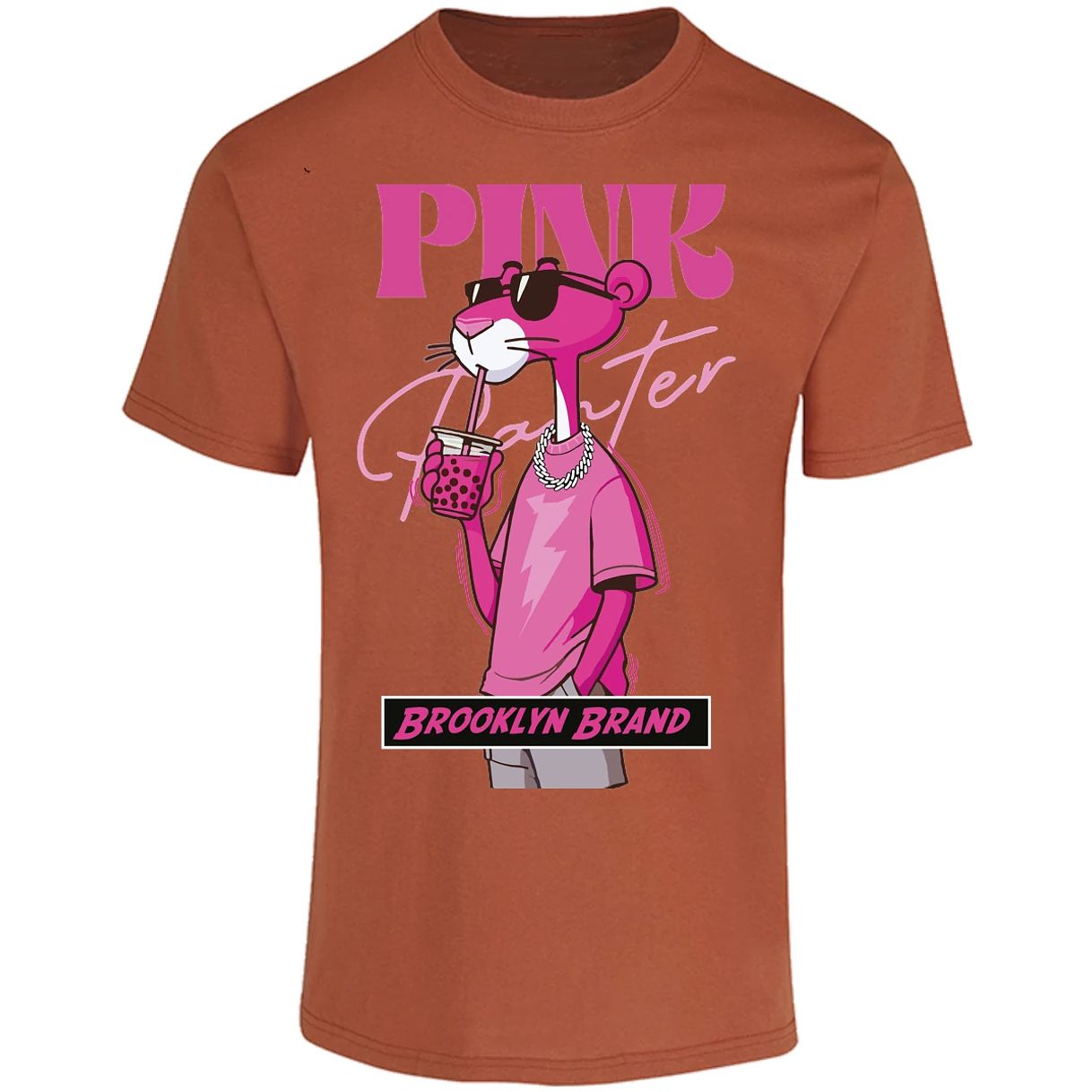 Playera Es De Series Y Peliculas Pink Panther Brooklyn para Adulto 2
