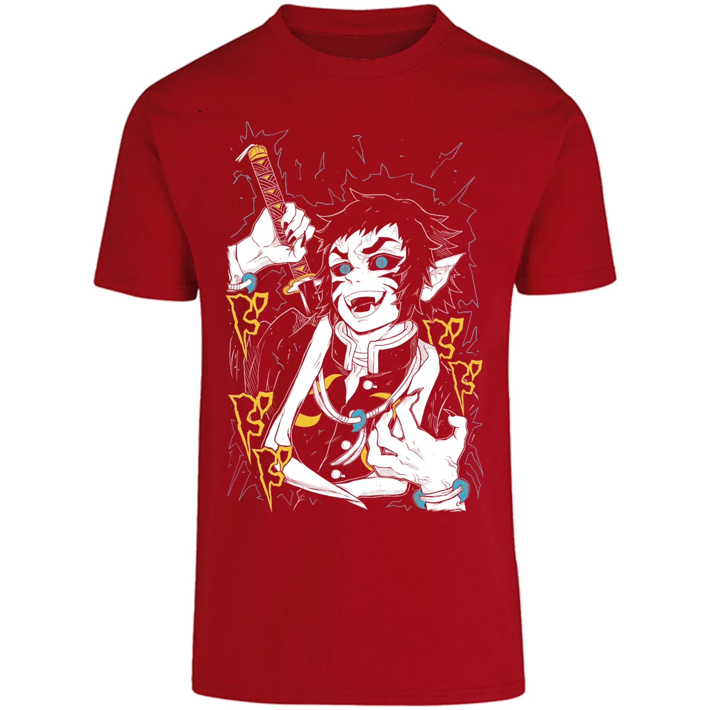Playera Demon Slayer Kaigaku para Adulto 6